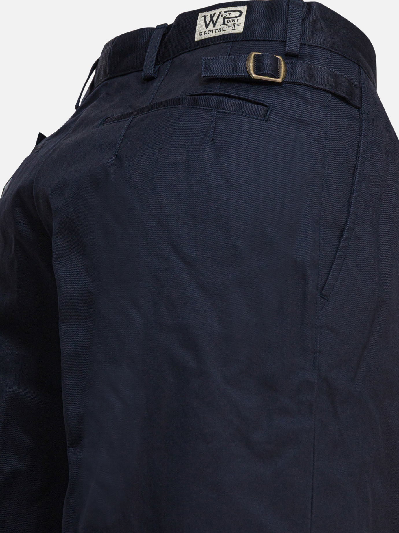 Pantaloni casual Solid colour  Blu - KAPITAL Uomo | PDP | VIETTI Online Store | thumbnail_4