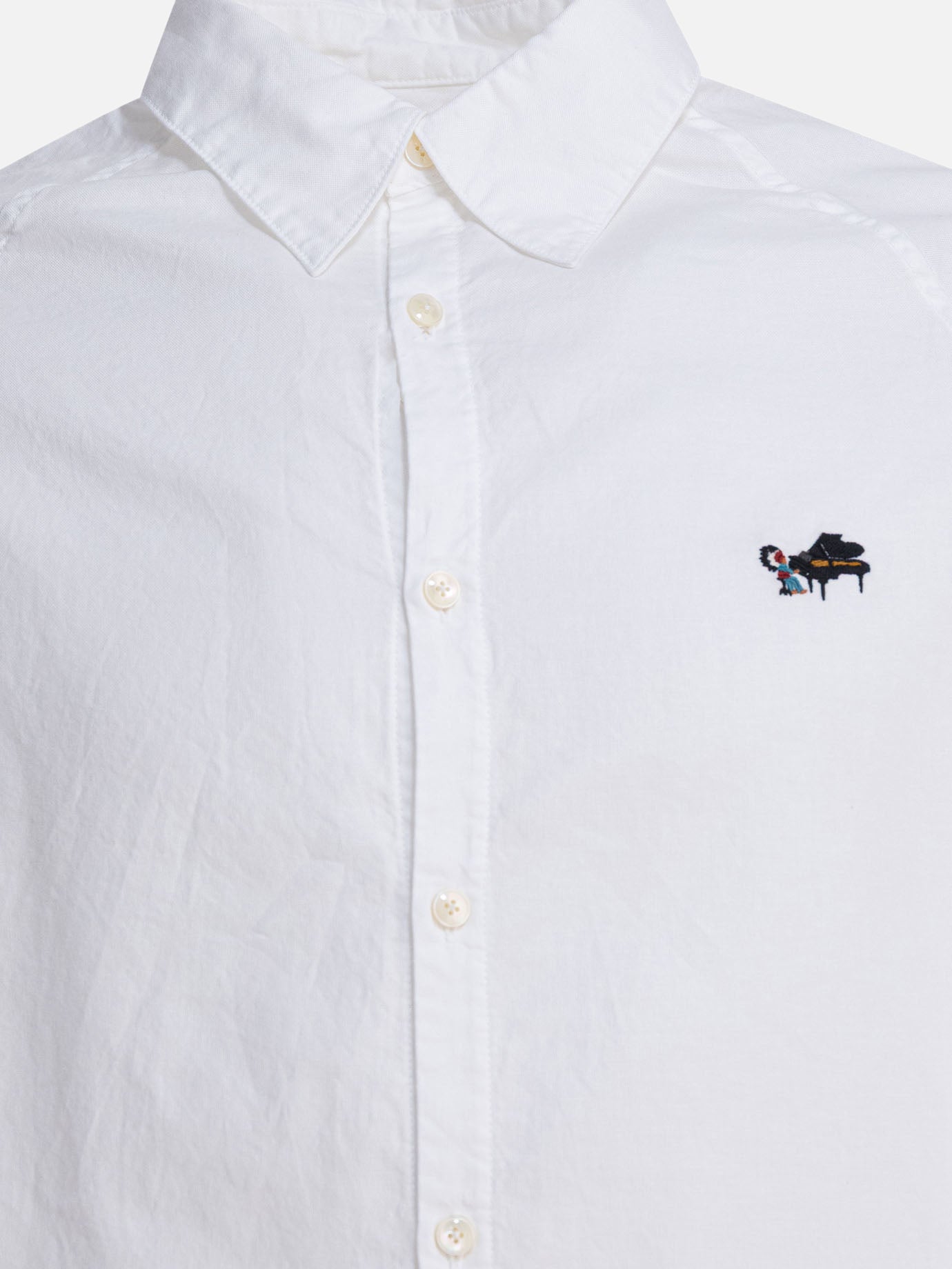 Casual shirts Solid colour  White - KAPITAL Men | PDP | VIETTI Online Store | Zoom-Modal_3

