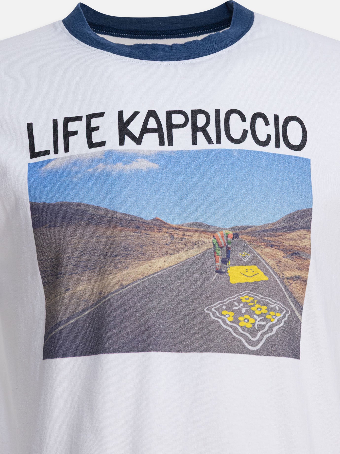 Crewneck t-shirts Print  White - KAPITAL Men | PDP | VIETTI Online Store | Zoom-Modal_3
