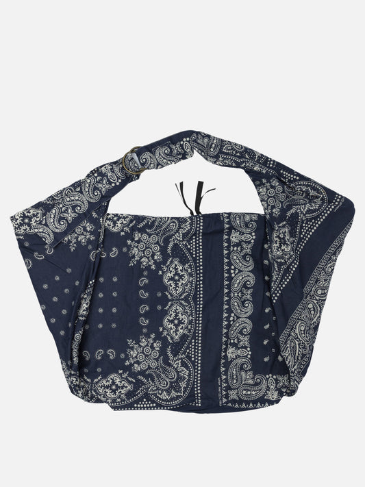 Large bags 100% cotton  Blue - KAPITAL Men | PLP | VIETTI Online Store | 2

