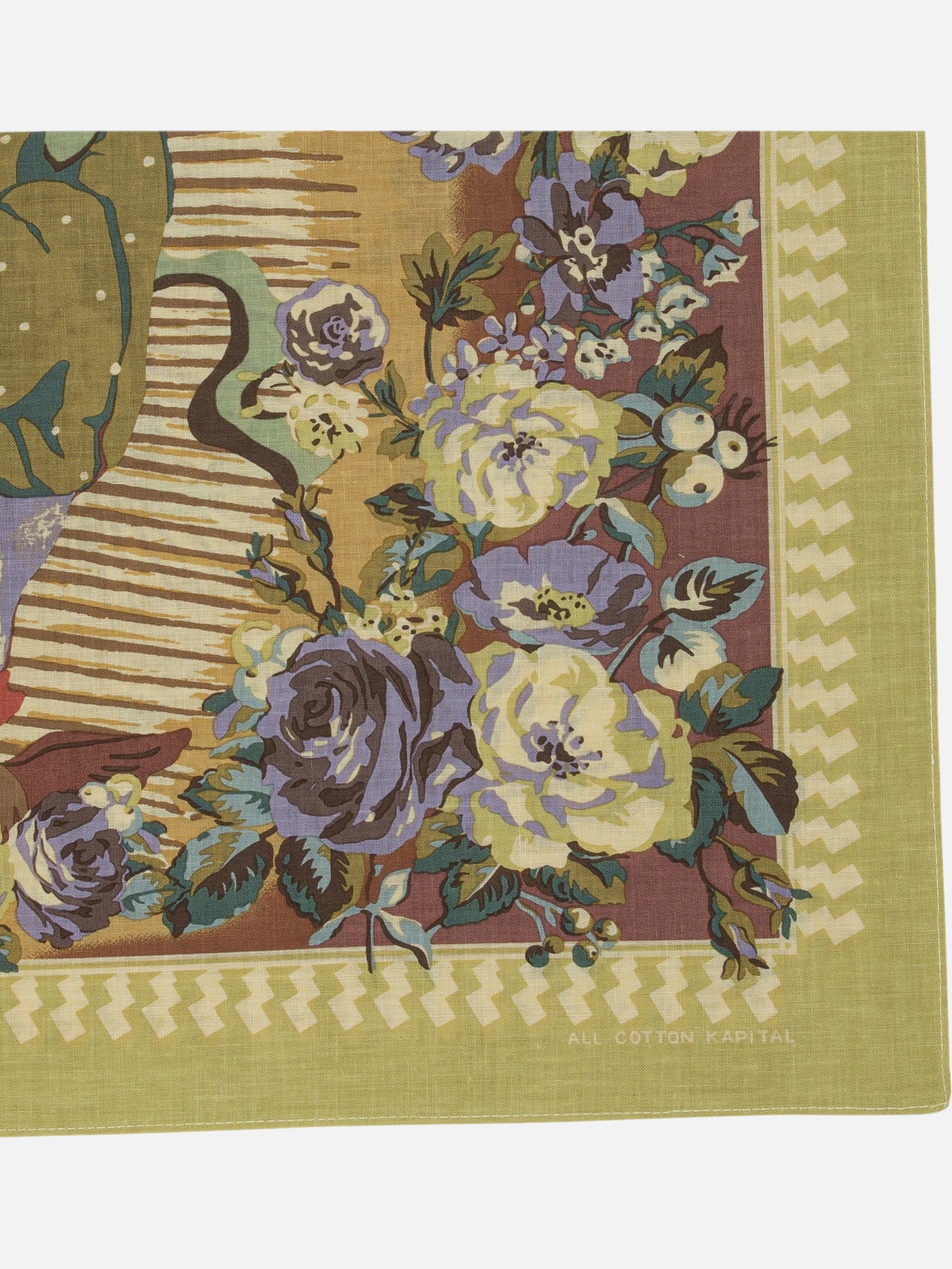 KAPITAL Foulard &quot;Amaterasu&quot; 20463272_UNI Yellow thumbnail_2