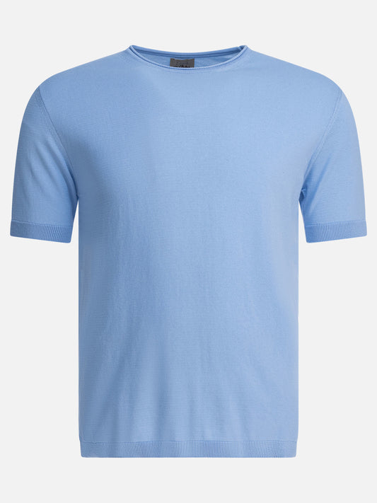 T-shirt girocollo Solid colour  Azzurro - Rakkì Uomo | PDP | VIETTI Online Store 
