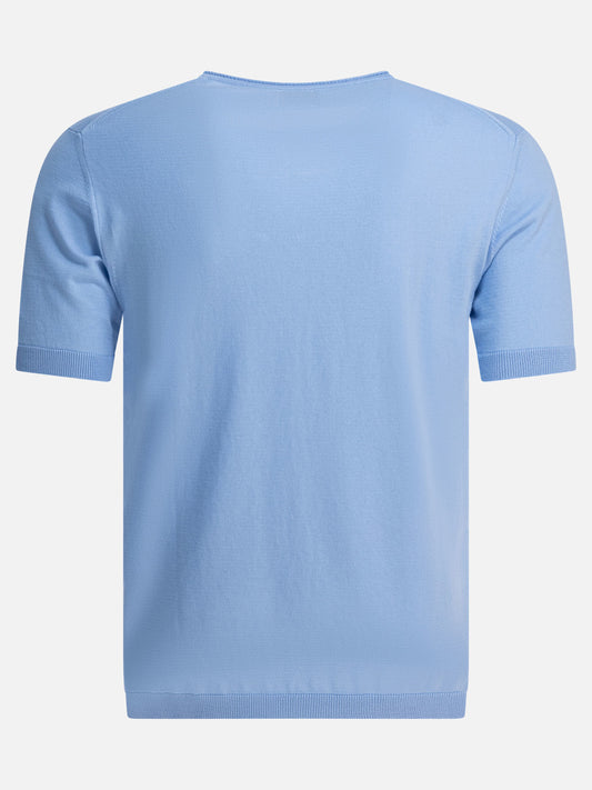 T-shirt girocollo Solid colour  Azzurro - Rakkì Uomo | PDP | VIETTI Online Store | 2
