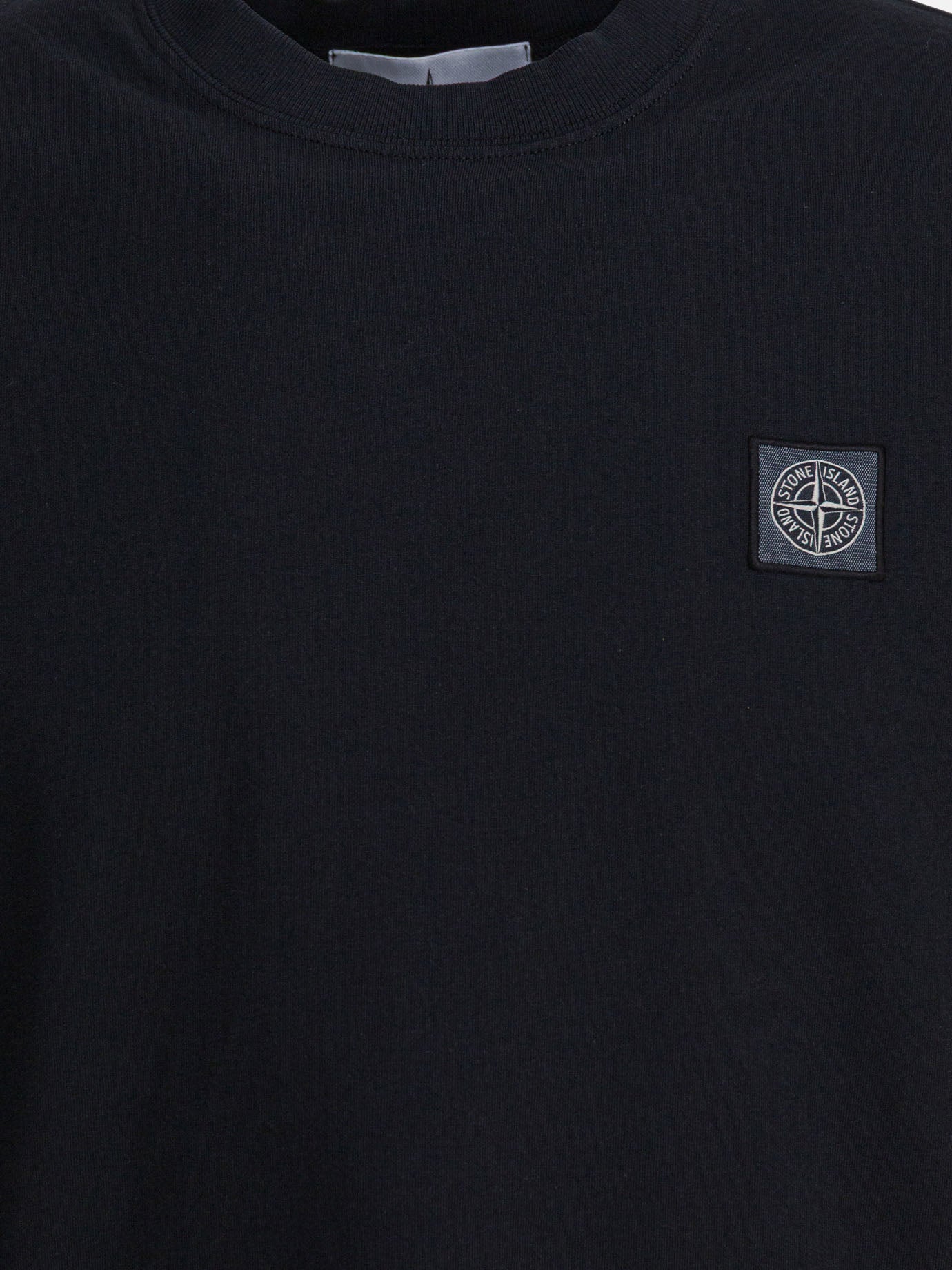 Crewneck t-shirts Logo  Black - Stone Island Men | PDP | VIETTI Online Store | Zoom-Modal_3
