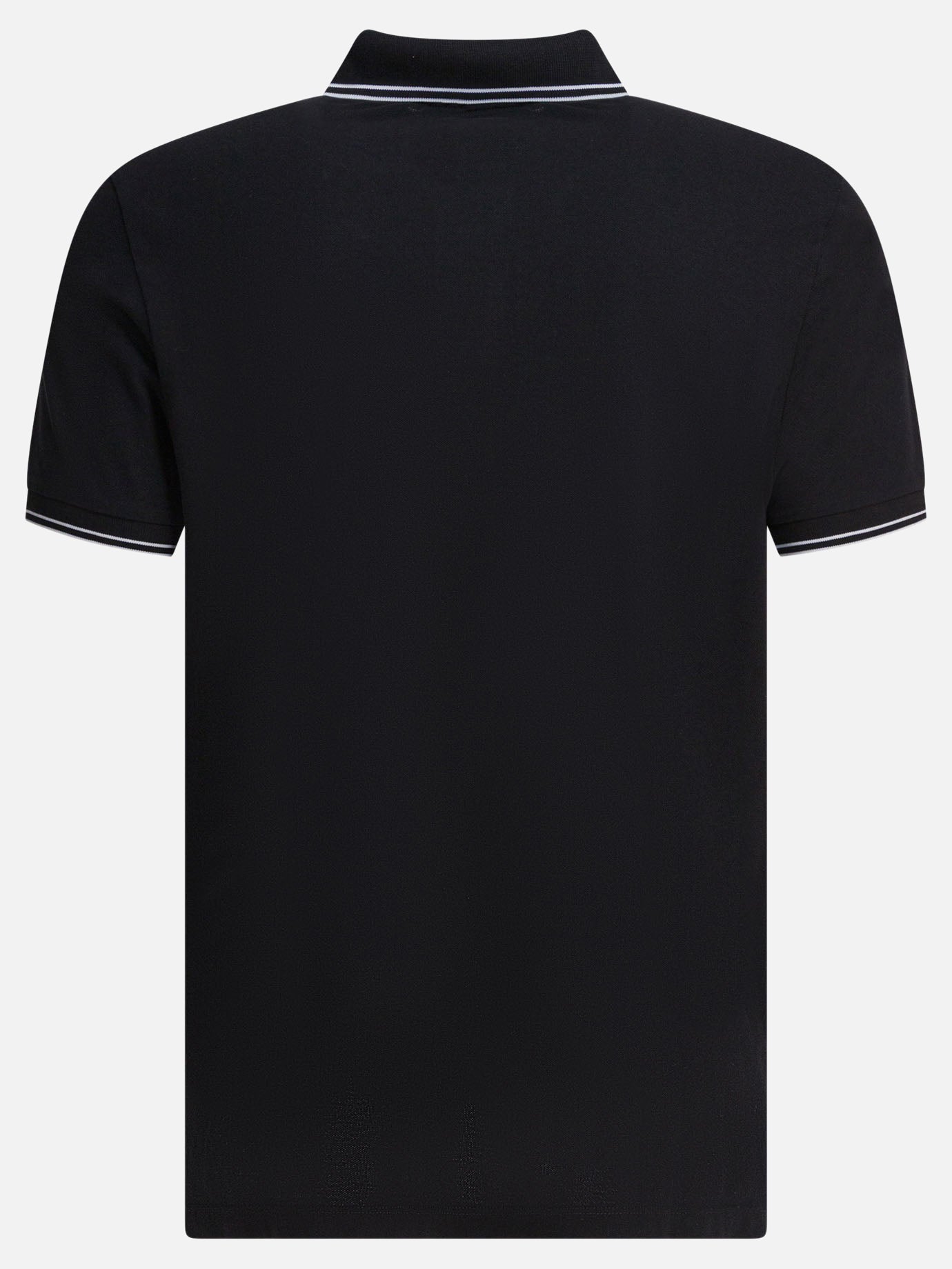 Polo con bottoni Logo  Nero - Stone Island Uomo | PDP | VIETTI Online Store | thumbnail_2