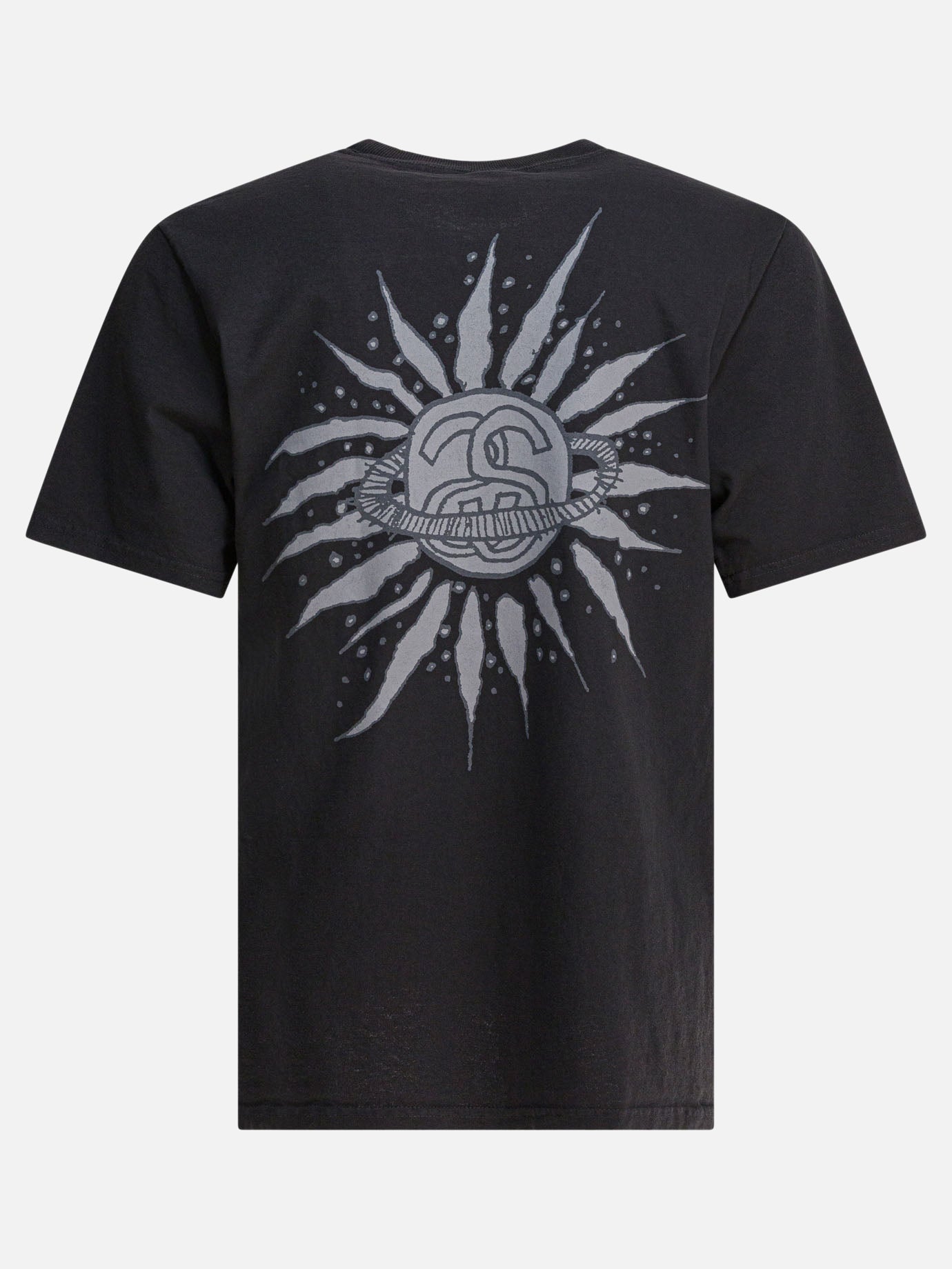 Crewneck t-shirts Print  Black - Stüssy Men | PDP | VIETTI Online Store | Zoom-Modal_2
