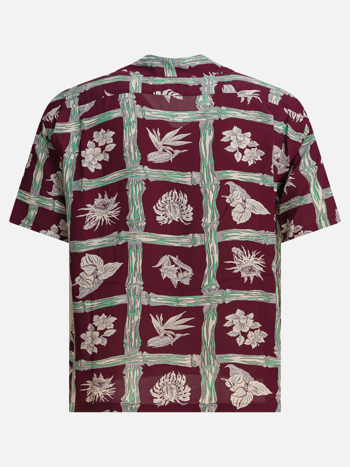 Camicie casual Floral  Bordeaux - Sun Surf Uomo | PDP | VIETTI Online Store | Zoom-Modal_2

