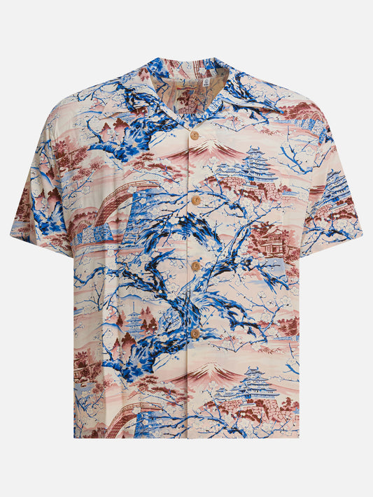 Sun Surf Camicia "Scenery of Japan" 25024474_L Light blue 1