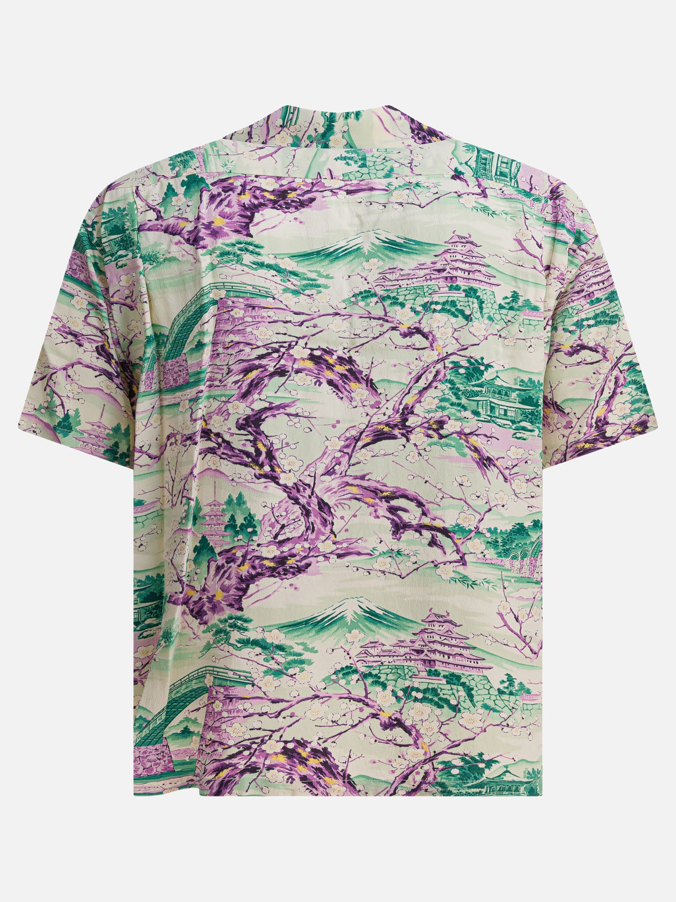 Sun Surf Camicia &quot;Scenery of Japan&quot; 26259281_M Green thumbnail_2