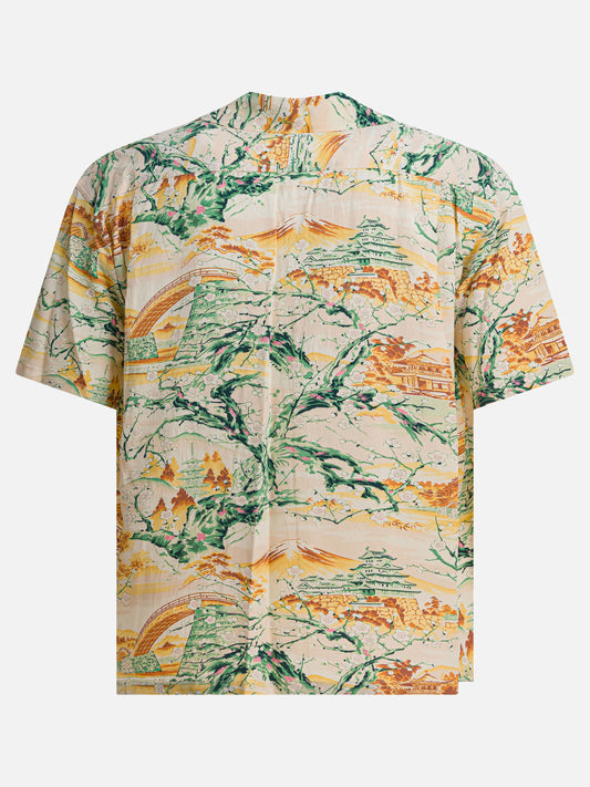 Sun Surf Camicia "Scenery of Japan" 29979962_M Yellow 2