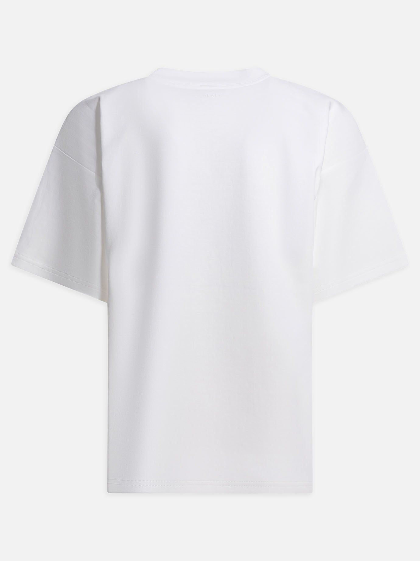 Crewneck t-shirts Solid colour  White - Alaïa Women | PDP | VIETTI Online Store | thumbnail_2