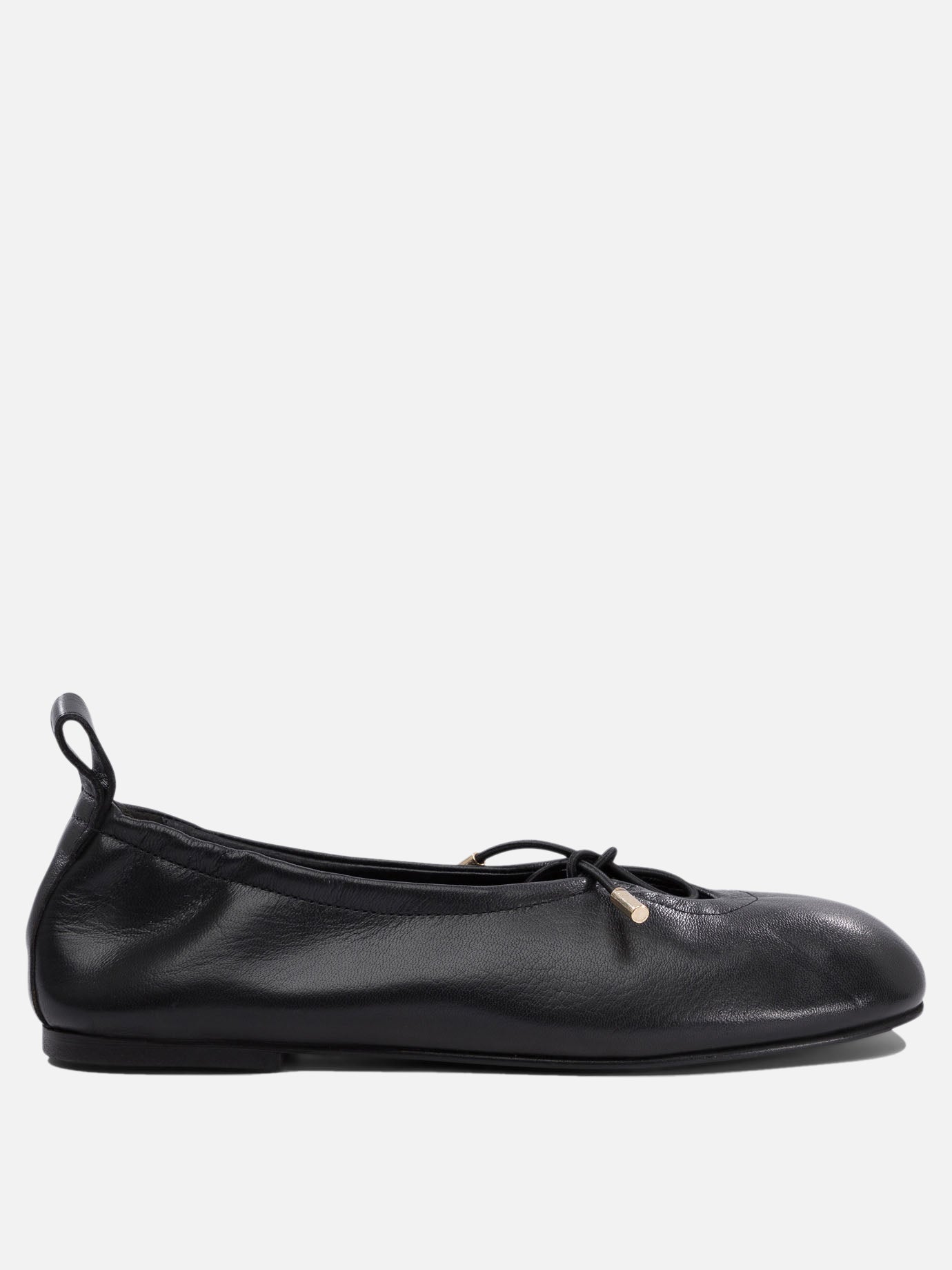 Classic ballet flats 100% leather  Black - Alohas Women | PDP | VIETTI Online Store | Zoom-Modal
