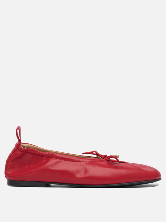 Ballerine classiche 100% leather  Rosso - Alohas Donna | PLP | VIETTI Online Store 
