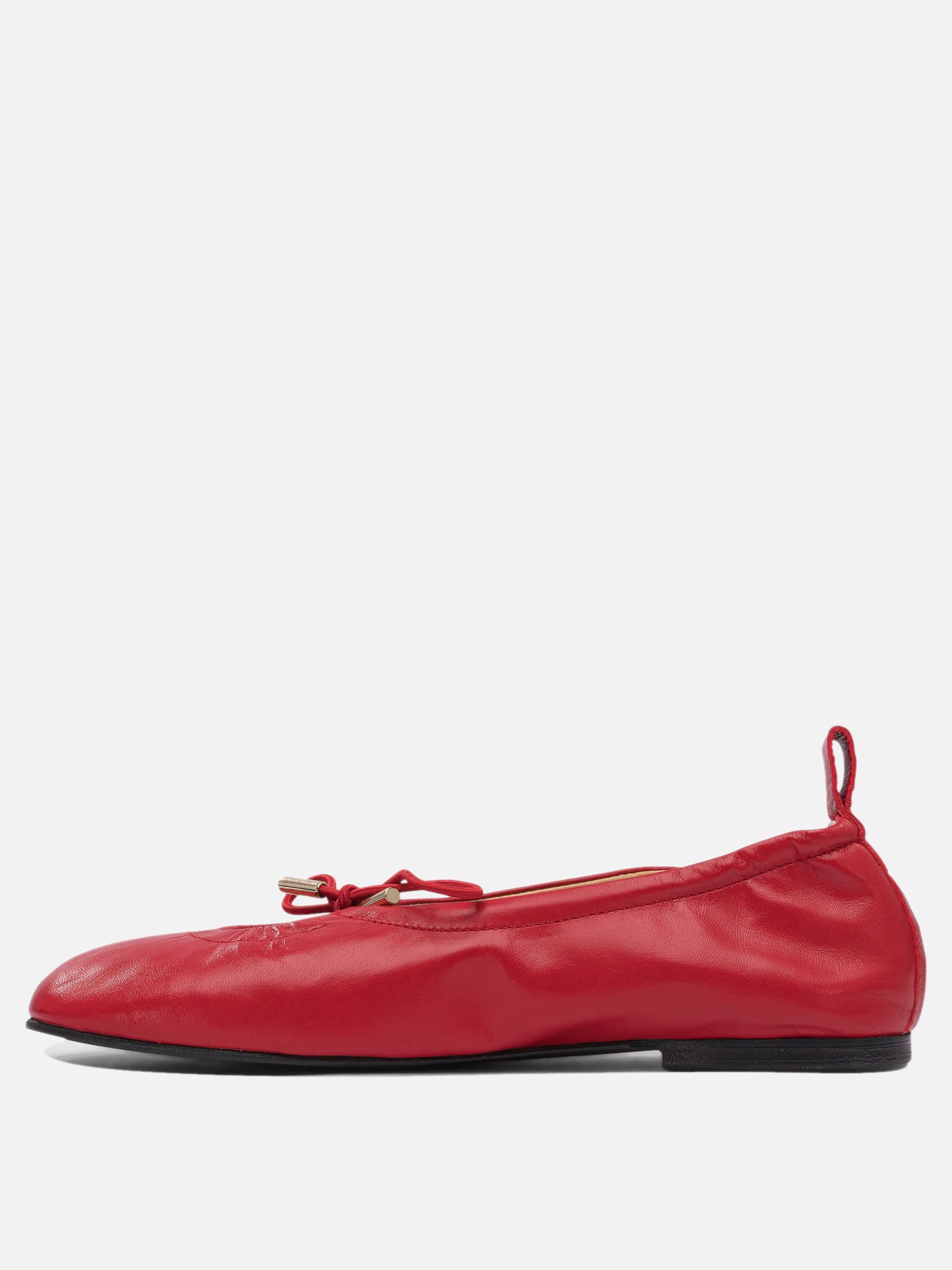 Classic ballet flats 100% leather  Red - Alohas Women | PDP | VIETTI Online Store | Zoom-Modal_3
