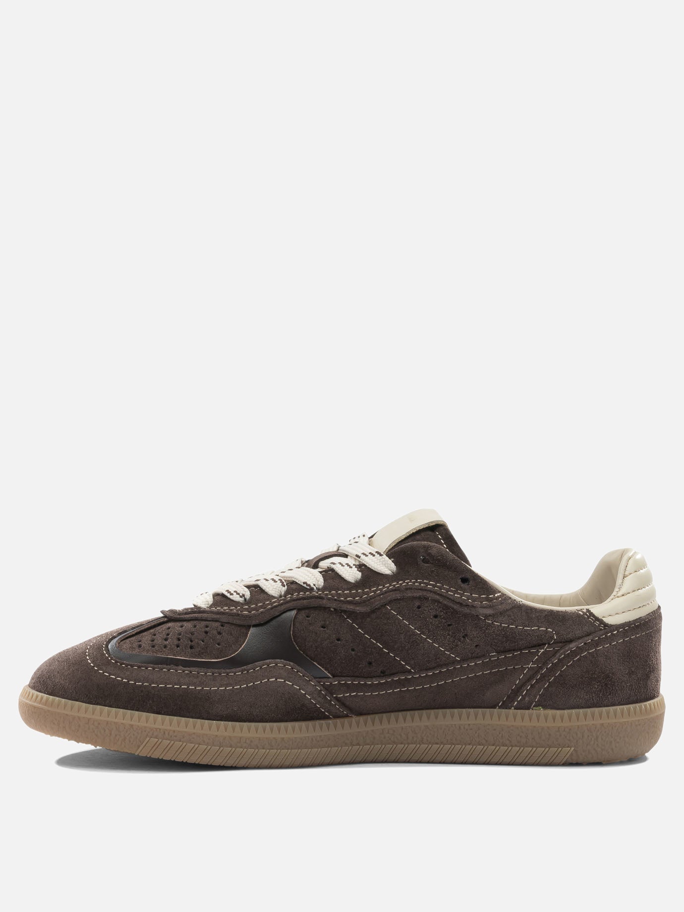 Low top sneakers 100% cow suede - 100% rubber  Brown - Alohas Women | PDP | VIETTI Online Store | thumbnail_3