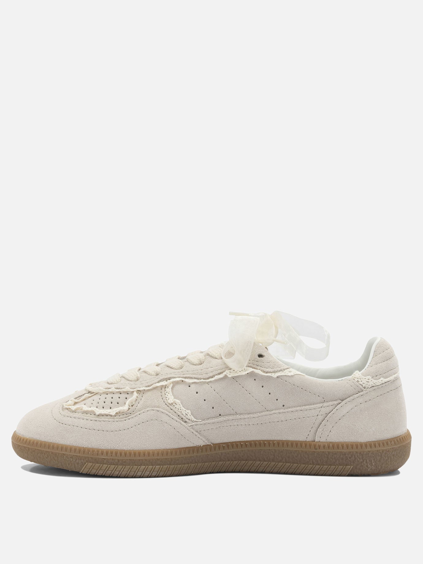 Low top sneakers 100% leather - 100% rubber  White - Alohas Women | PDP | VIETTI Online Store | thumbnail_3