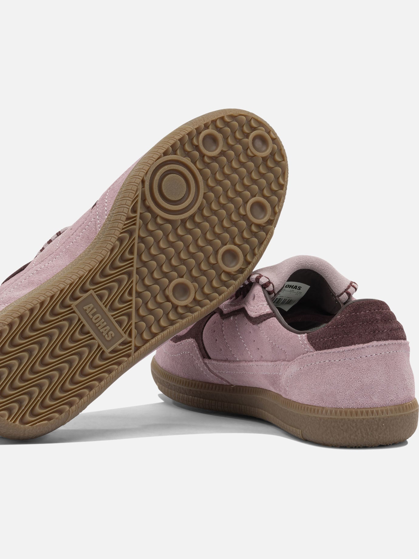 Low top sneakers 100% suede - 100% rubber  Pink - Alohas Women | PDP | VIETTI Online Store | Zoom-Modal_5
