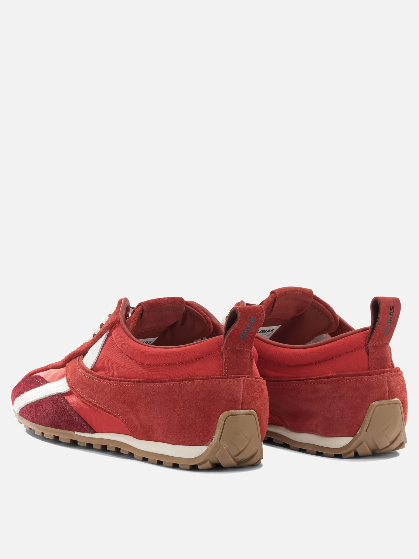 Low top sneakers 100% cow leather - 100% rubber  Red - Alohas Women | PDP | VIETTI Online Store | Zoom-Modal_4
