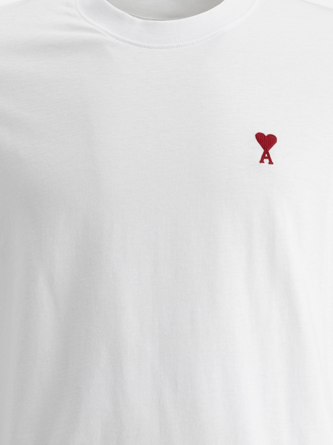 Crewneck t-shirts Logo  White - Ami Paris Men | PDP | VIETTI Online Store | Zoom-Modal_3
