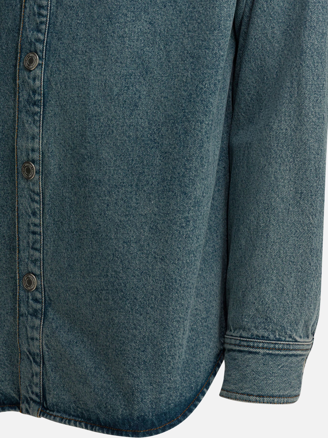 Casual shirts Logo  Blue - Ami Paris Men | PDP | VIETTI Online Store | Zoom-Modal_4
