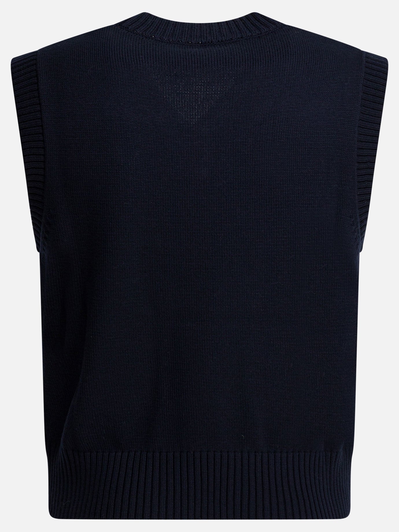 Vests Logo  Blue - Ami Paris Men | PDP | VIETTI Online Store | Zoom-Modal_2
