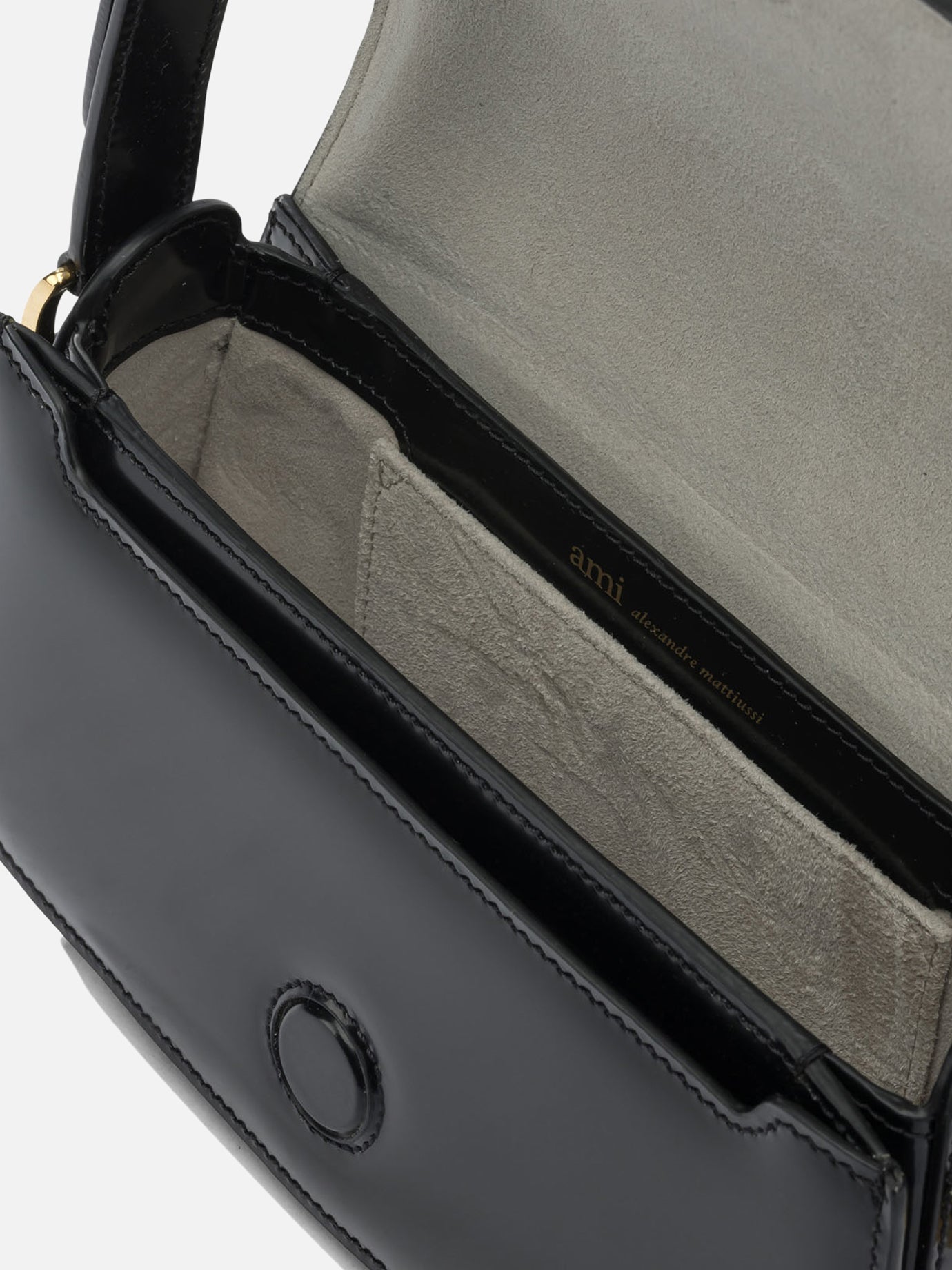 Small bags 100% calf leather - Lining: 100% lamb leather  Black - Ami Paris Women | PDP | VIETTI Online Store | thumbnail_5