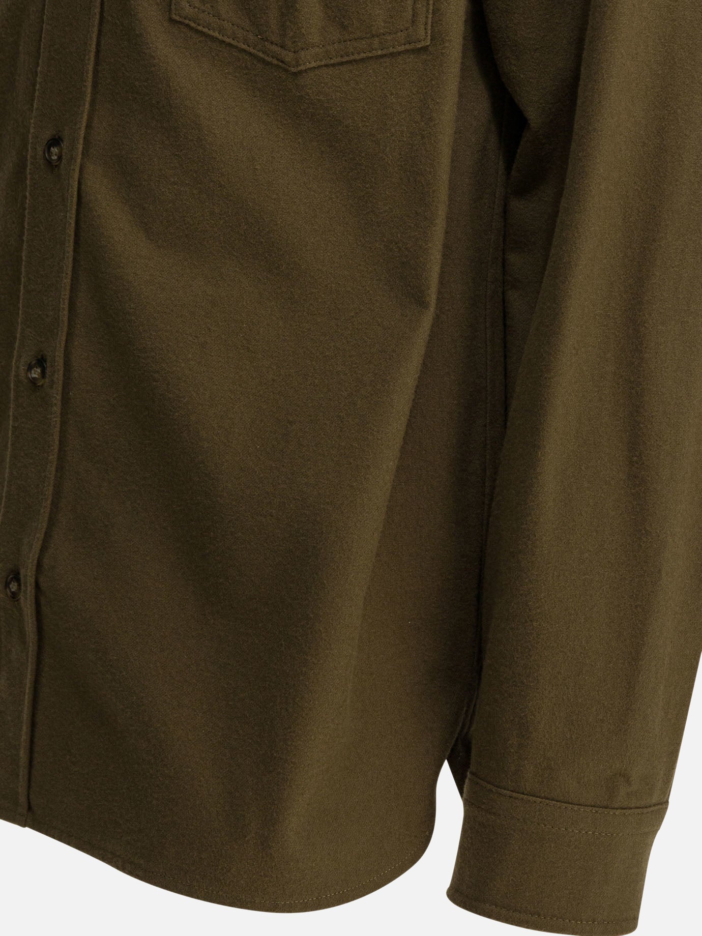 Giacche overshirt Solid colour  Verde - A.P.C. Uomo | PDP | VIETTI Online Store | Zoom-Modal_4
