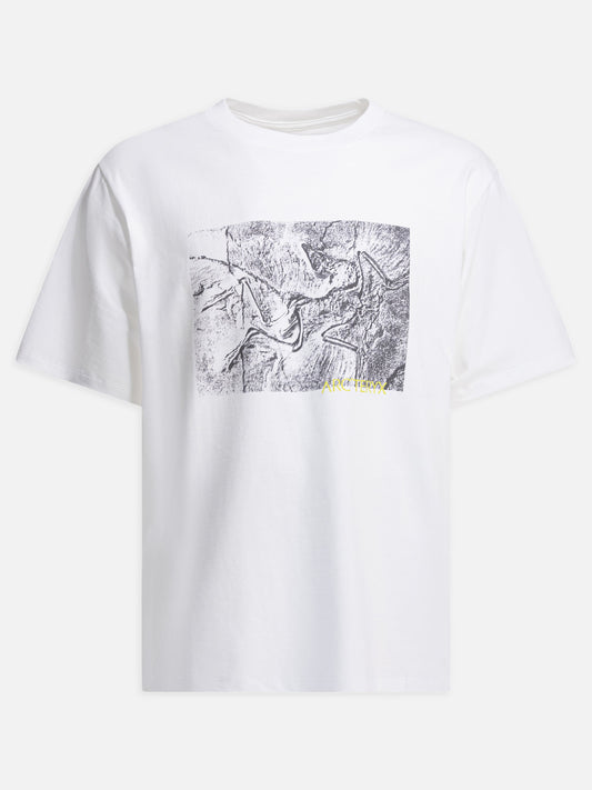 T-shirt girocollo Graphics  Bianco - Arc'teryx Uomo | PDP | VIETTI Online Store 
