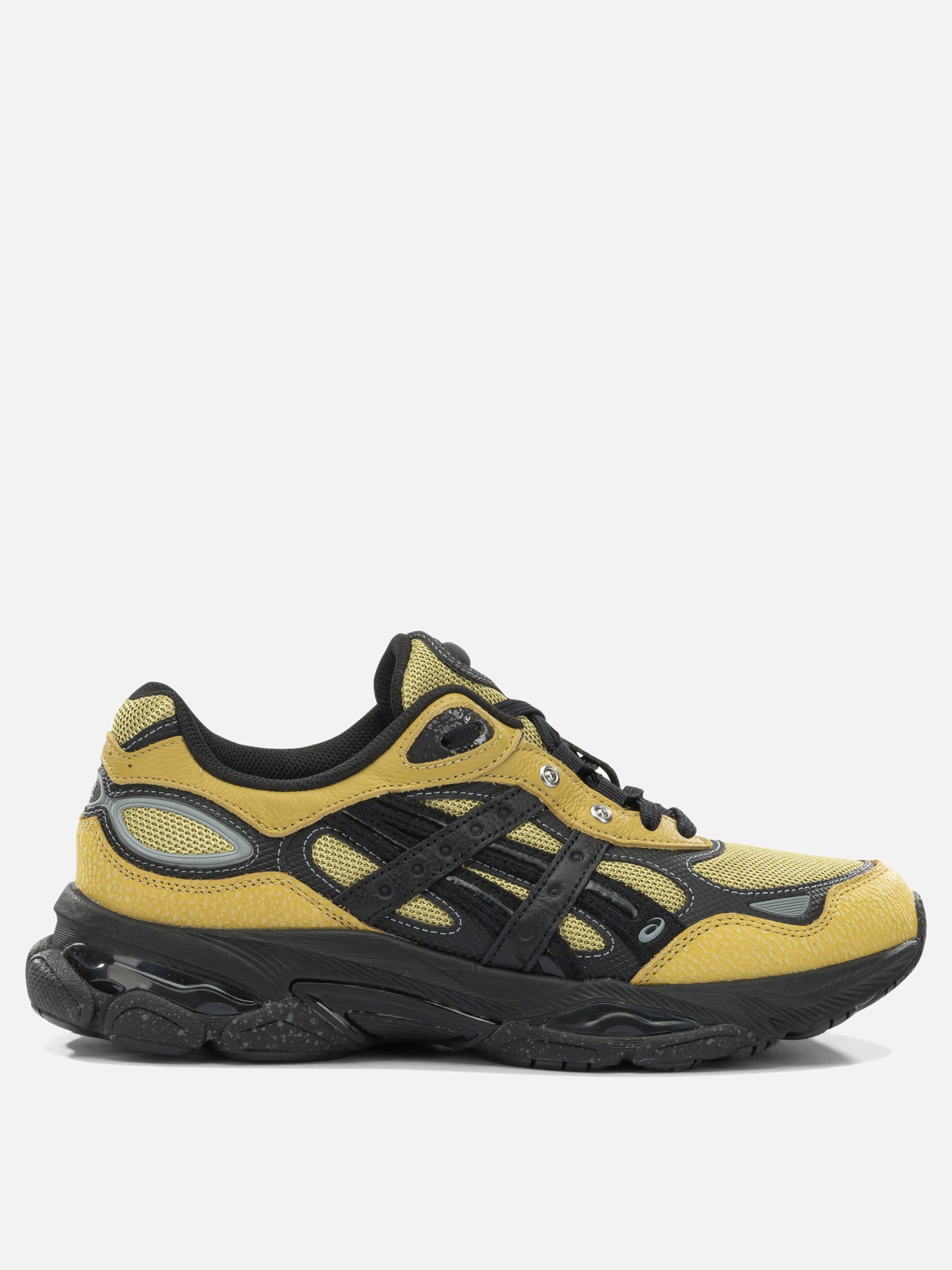 Low top sneakers 100% leather - 100% rubber  Yellow - Asics Men | PDP | VIETTI Online Store | thumbnail