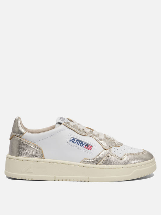 Low top sneakers 100% cow leather - 100% rubber  White - Autry Women | PDP | VIETTI Online Store 
