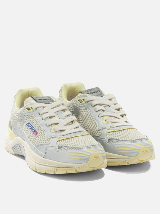 Low top sneakers 50% leather 50% mesh - 100% rubber  Grey - Autry Women | PDP | VIETTI Online Store | 2
