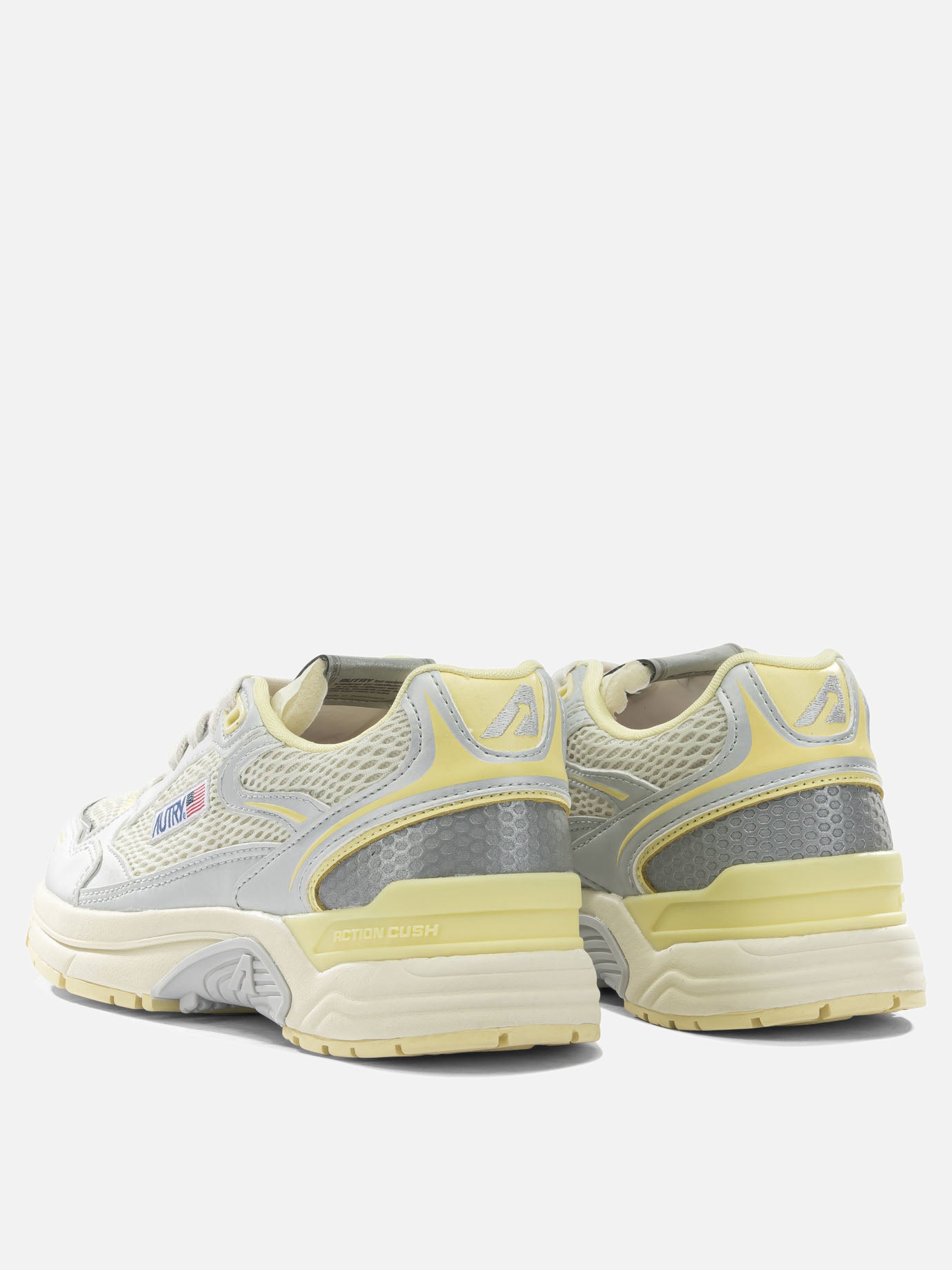 Low top sneakers 50% leather 50% mesh - 100% rubber  Grey - Autry Women | PDP | VIETTI Online Store | Zoom-Modal_4
