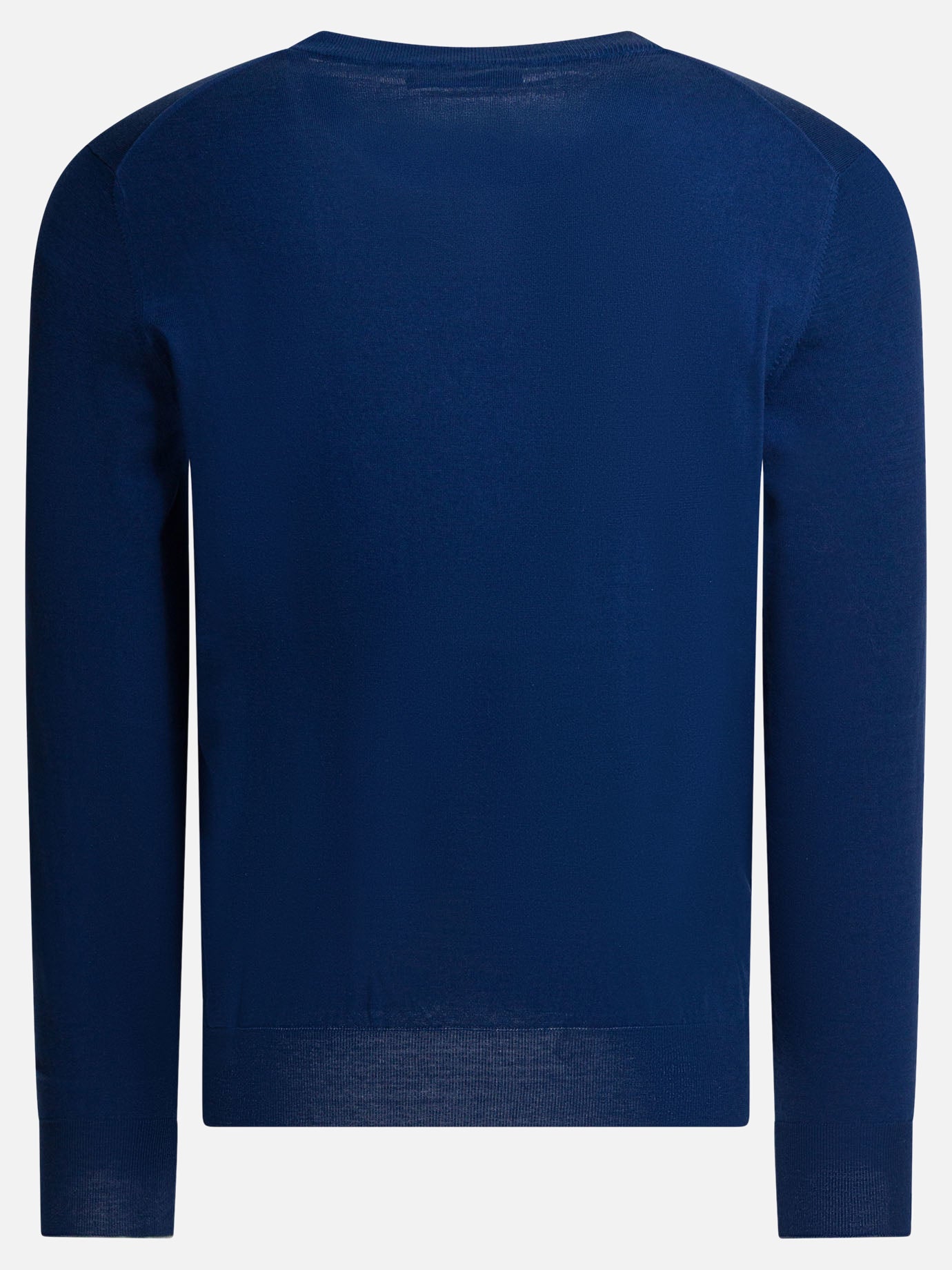 Crewneck sweaters Solid colour  Blue - Brunello Cucinelli Men | PDP | VIETTI Online Store | Zoom-Modal_2
