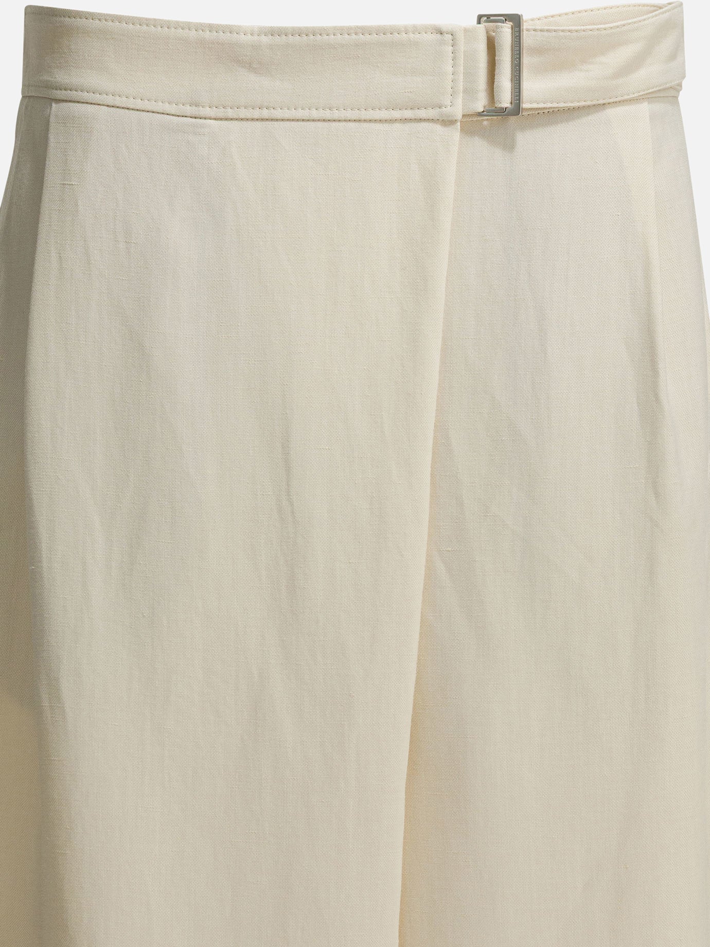Tailored trousers Solid colour  White - Brunello Cucinelli Women | PDP | VIETTI Online Store | Zoom-Modal_3
