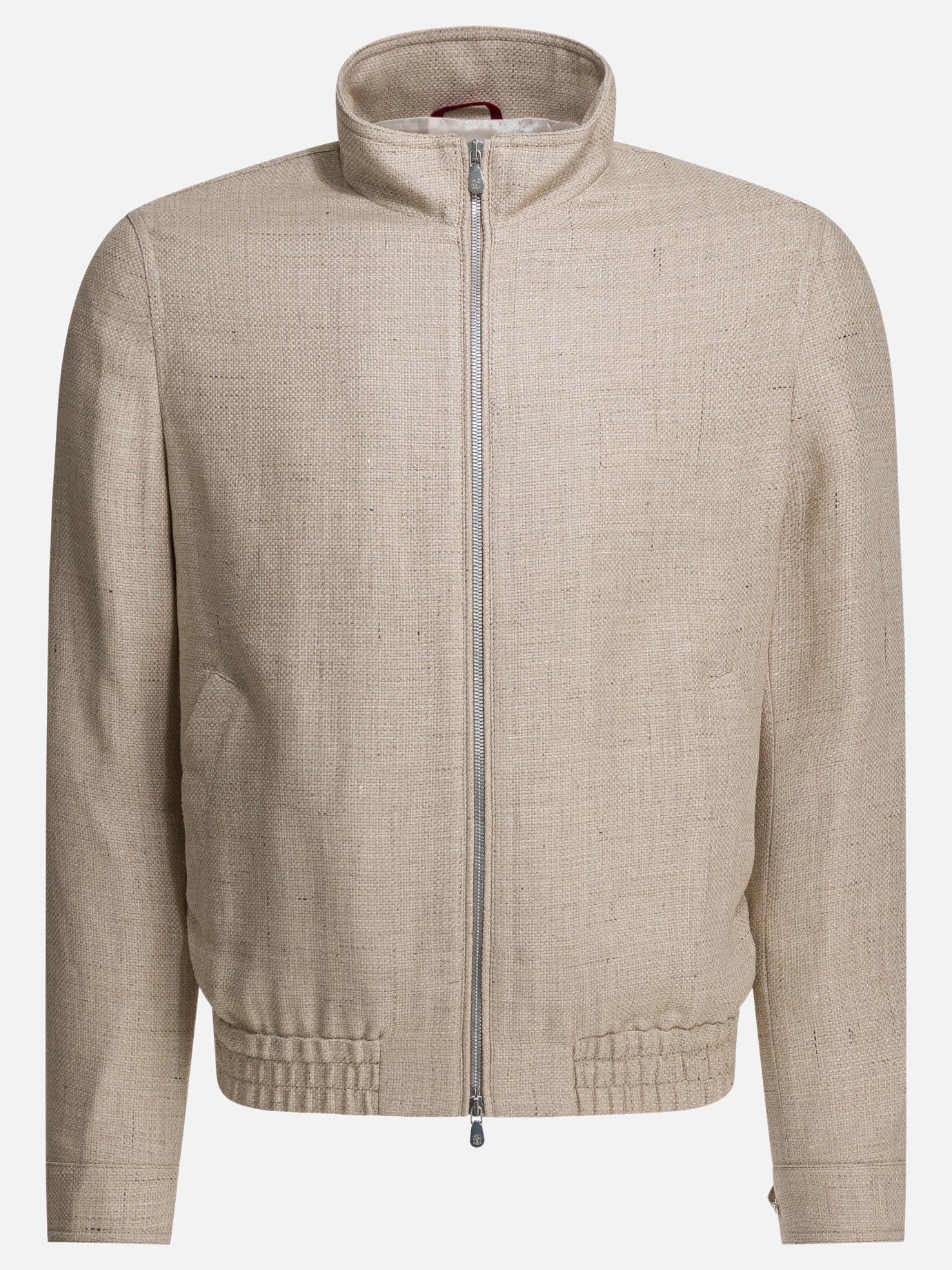 Quilted & Utility Jackets Solid colour  Beige - Brunello Cucinelli Men | PDP | VIETTI Online Store | Zoom-Modal
