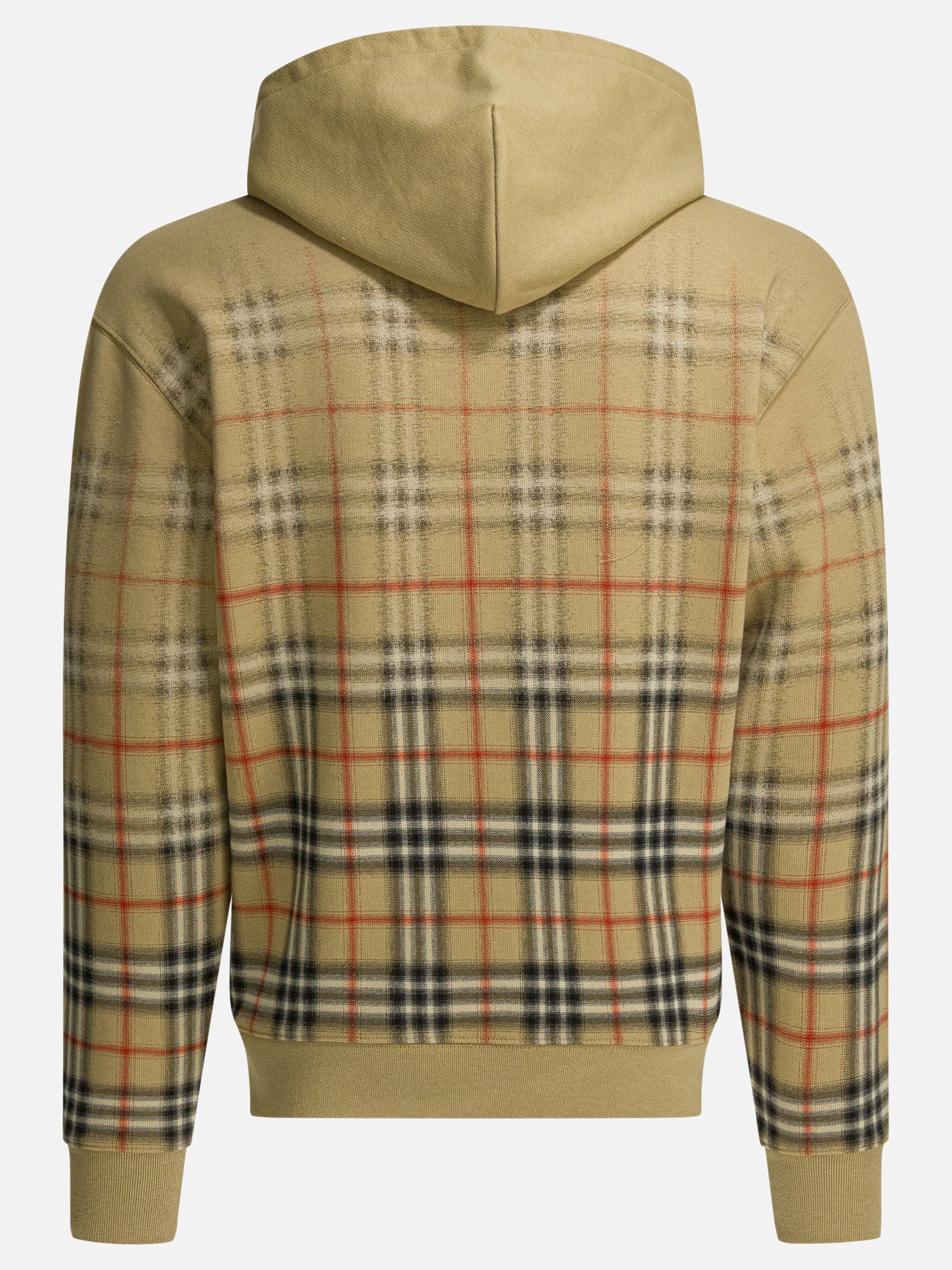 Full zip sweatshirts Check  Beige - Burberry Men | PDP | VIETTI Online Store | Zoom-Modal_2
