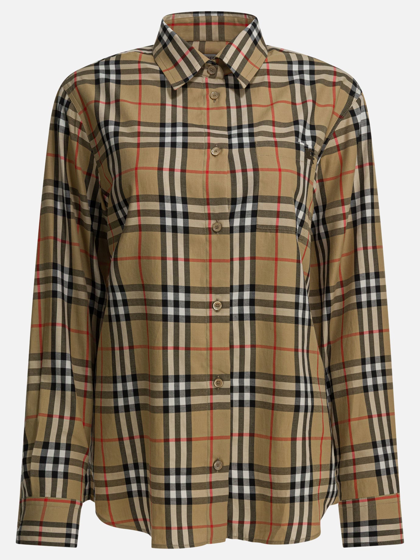 Casual shirts Check  Beige - Burberry Women | PDP | VIETTI Online Store | Zoom-Modal
