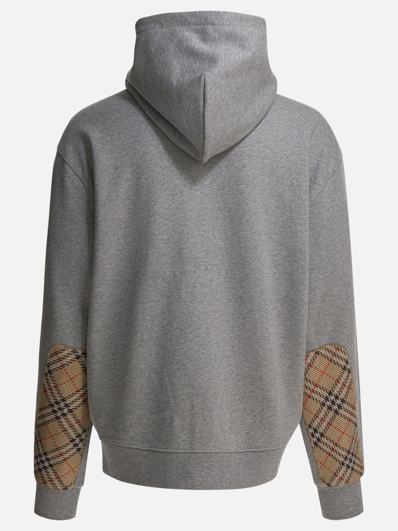 Full zip sweatshirts Solid colour  Grey - Burberry Men | PDP | VIETTI Online Store | thumbnail_2