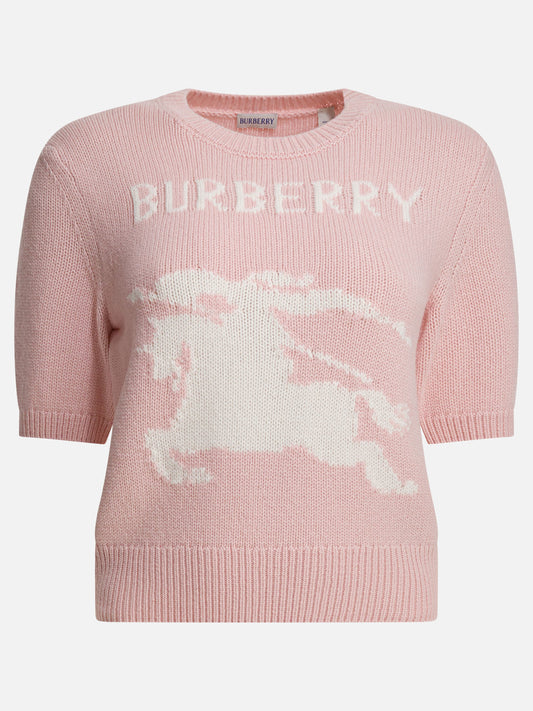 Maglioni girocollo Logo  Bianco - Burberry Donna | PDP | VIETTI Online Store 

