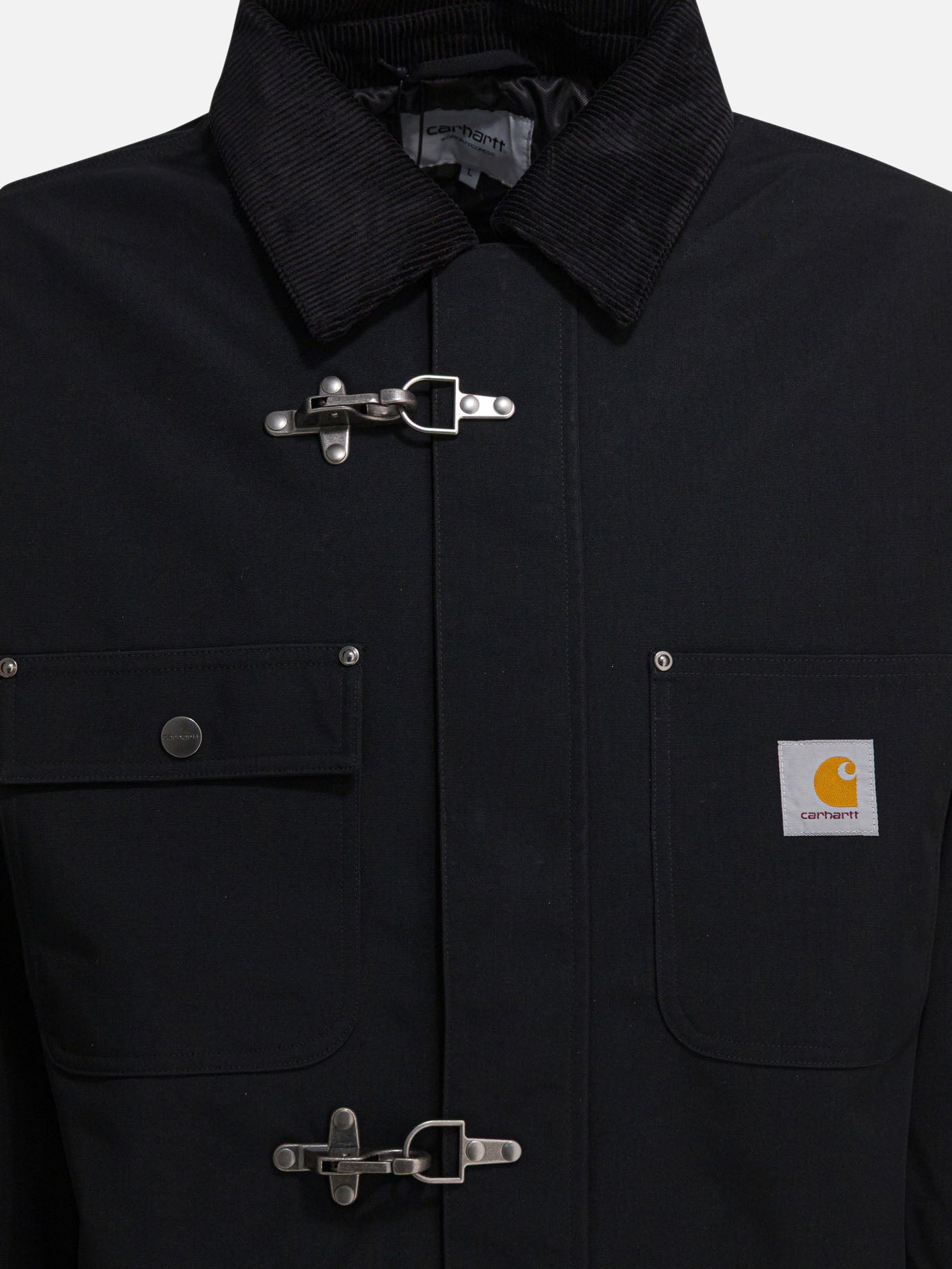 Raincoats & Trench coats Logo  Black - Carhartt WIP Men | PDP | VIETTI Online Store | thumbnail_3