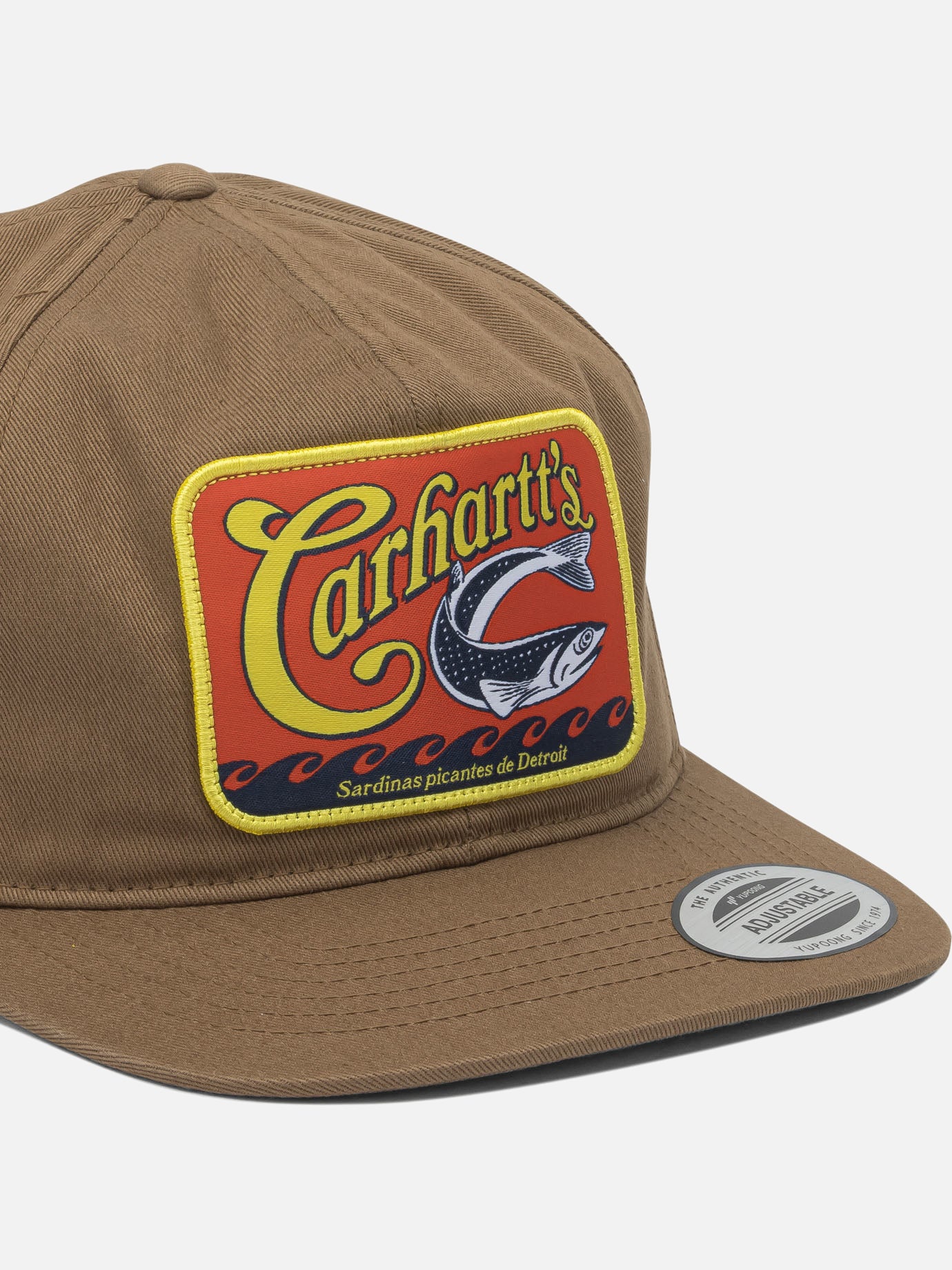 Baseball caps 100% cotton  Brown - Carhartt WIP Men | PDP | VIETTI Online Store | thumbnail_4