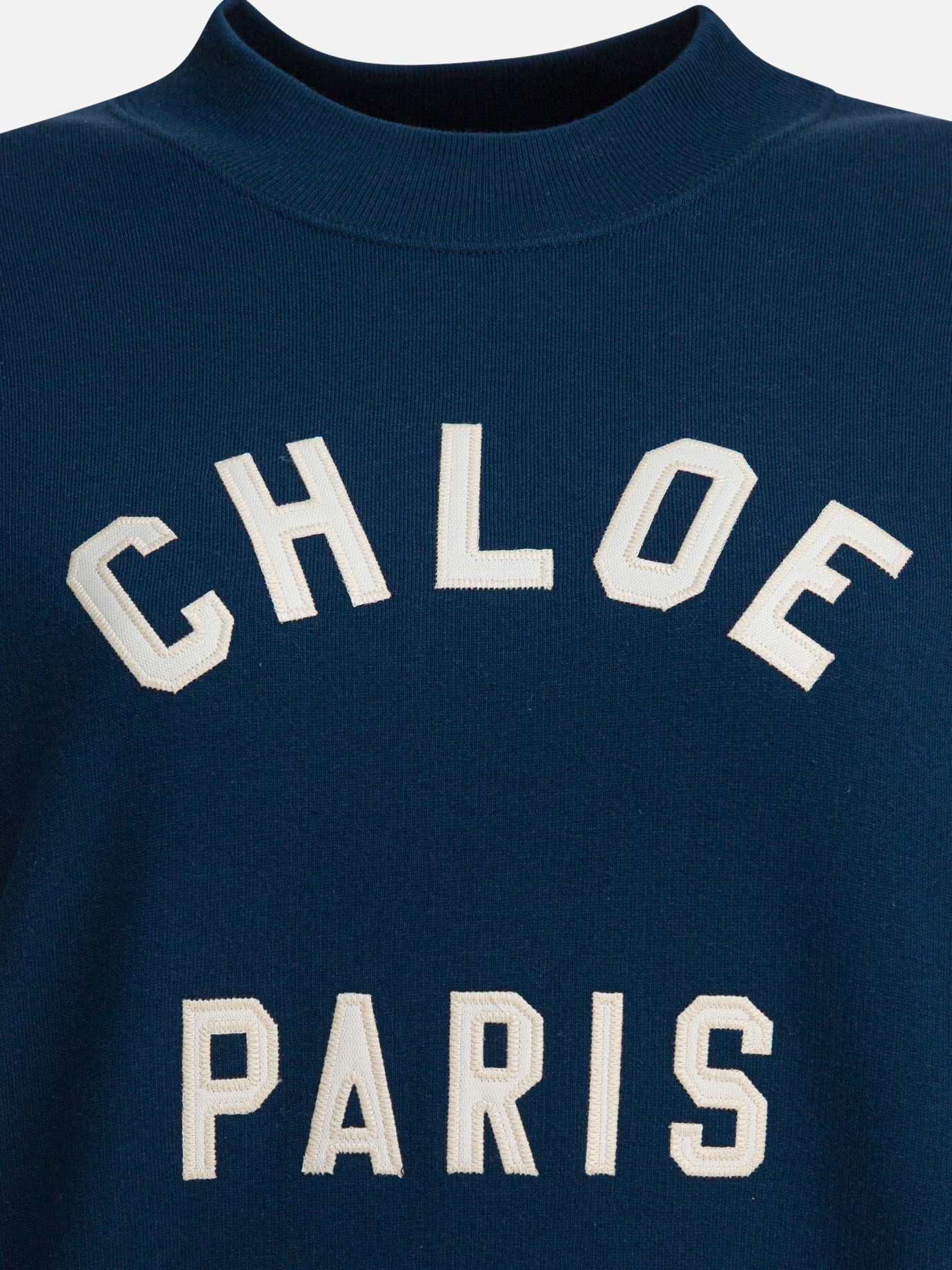Crewnecks Logo  Blue - Chloé Women | PDP | VIETTI Online Store | thumbnail_3