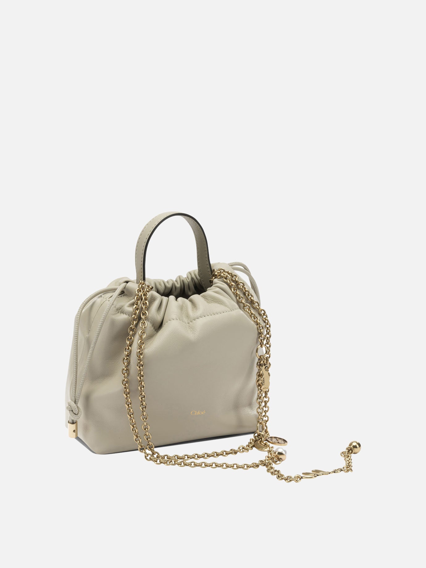 Mini bags 100% lamb leather - Other fabric: 100% calf leather  White - Chloé Women | PDP | VIETTI Online Store | thumbnail_2