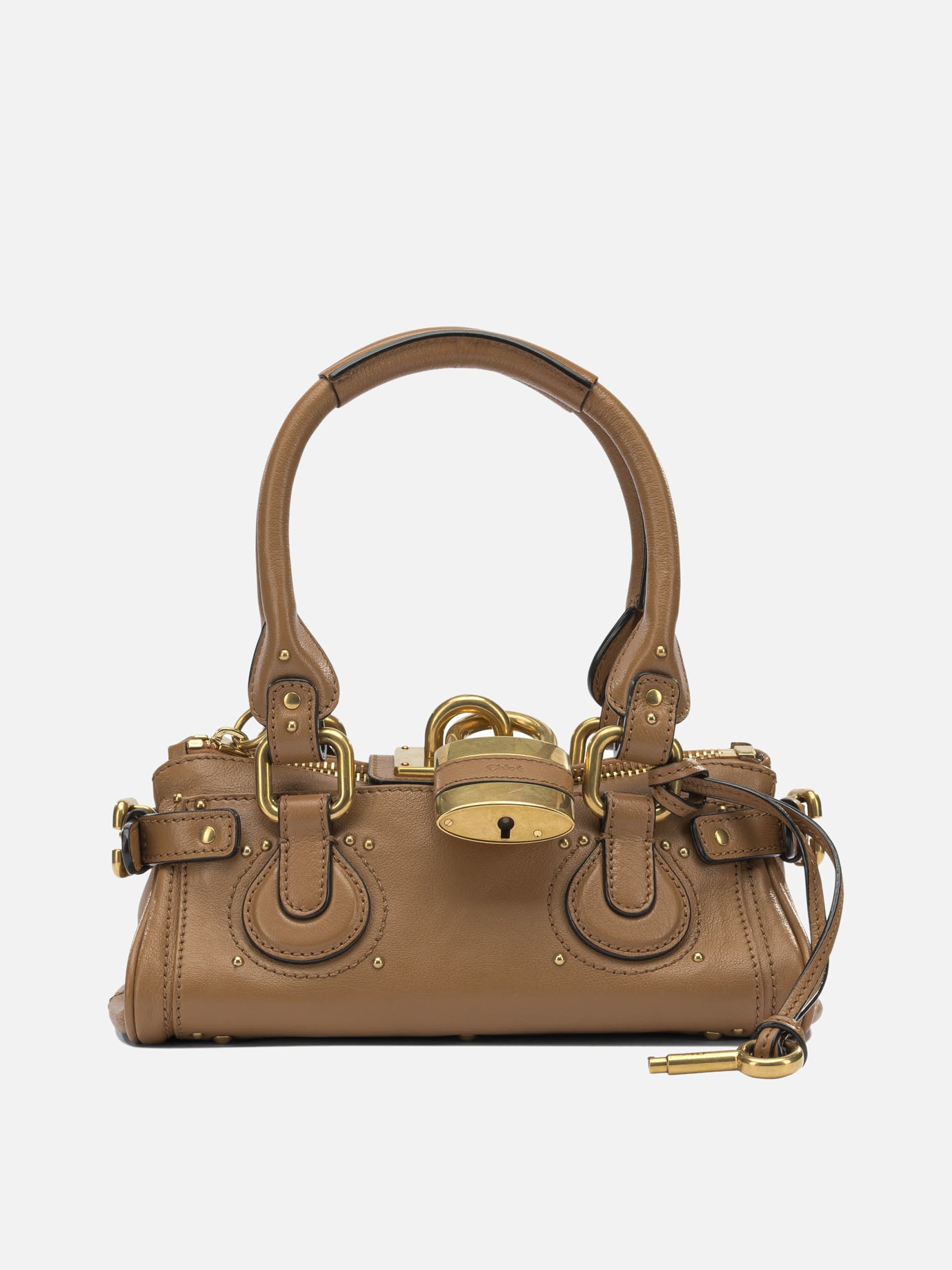 Small bags 100% buffalo leather - Other fabric: 100% cotton  Brown - Chloé Women | PDP | VIETTI Online Store | Zoom-Modal
