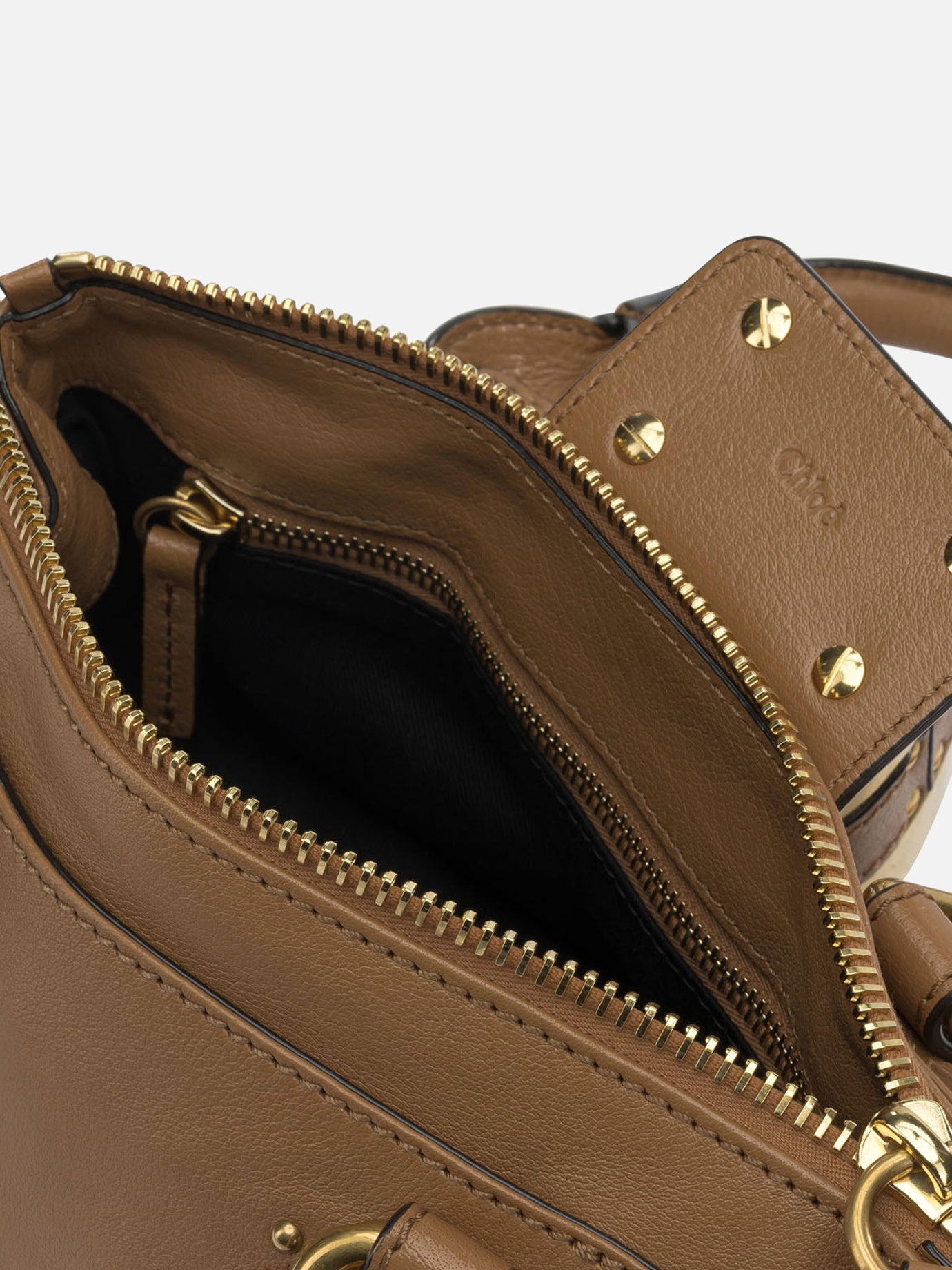 Small bags 100% buffalo leather - Other fabric: 100% cotton  Brown - Chloé Women | PDP | VIETTI Online Store | Zoom-Modal_5
