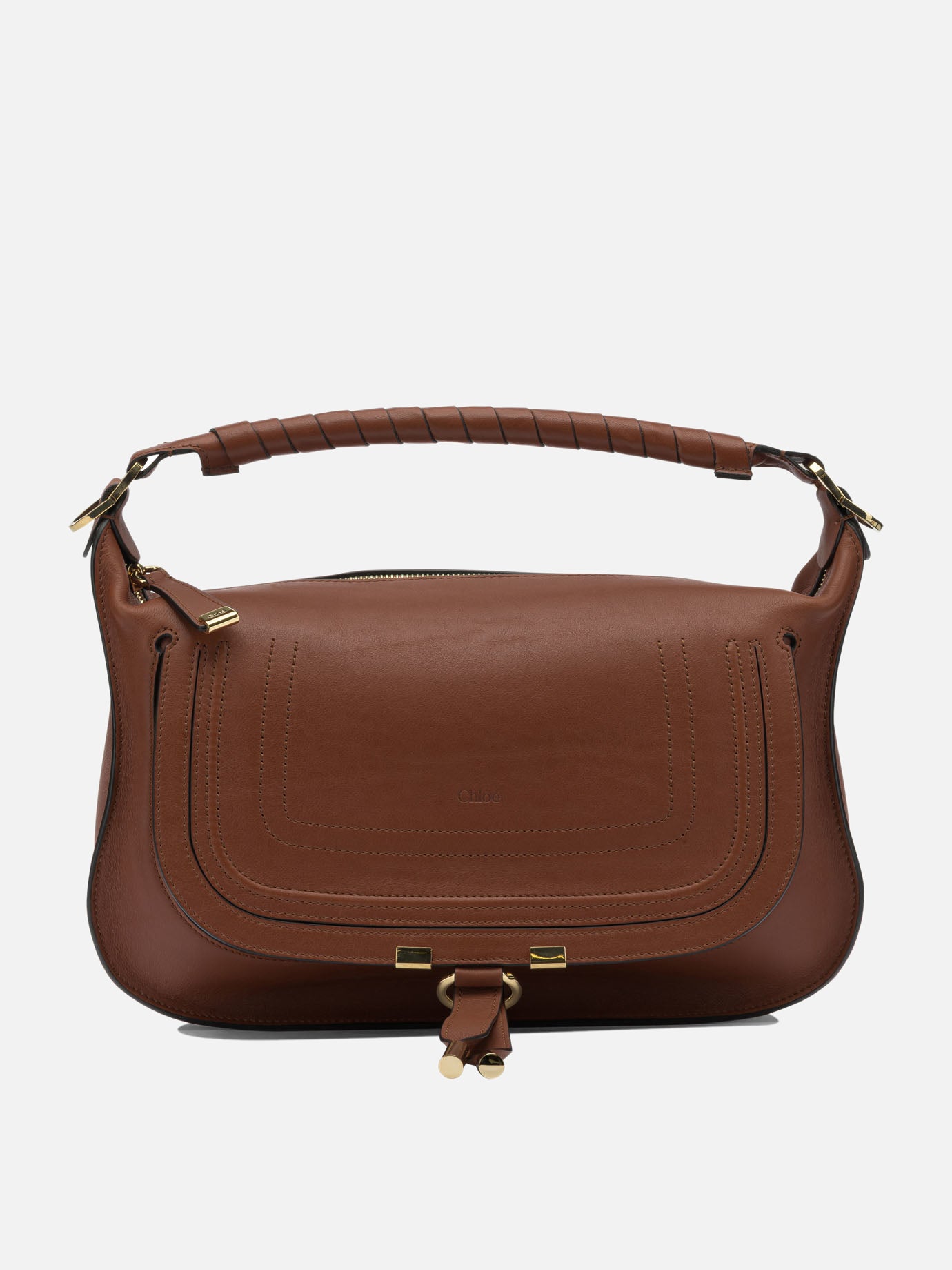 Borse medie 100% cald leather  Marrone - Chloé Donna | PDP | VIETTI Online Store | Zoom-Modal
