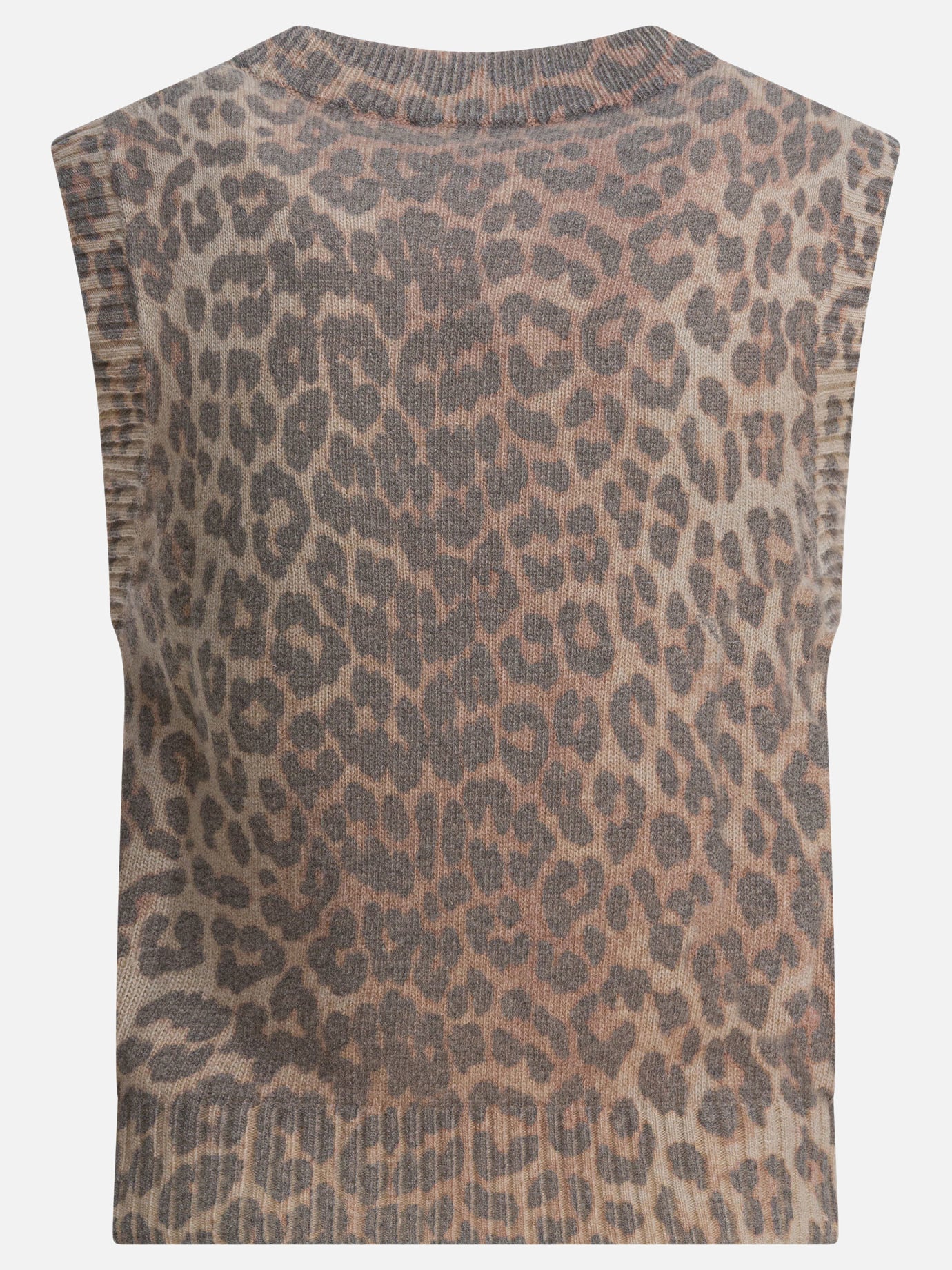 Vests Logo  Brown - Ganni Women | PDP | VIETTI Online Store | thumbnail_2