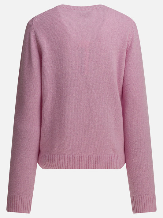 Crewneck sweaters Graphics  Pink - Ganni Women | PLP | VIETTI Online Store | 2
