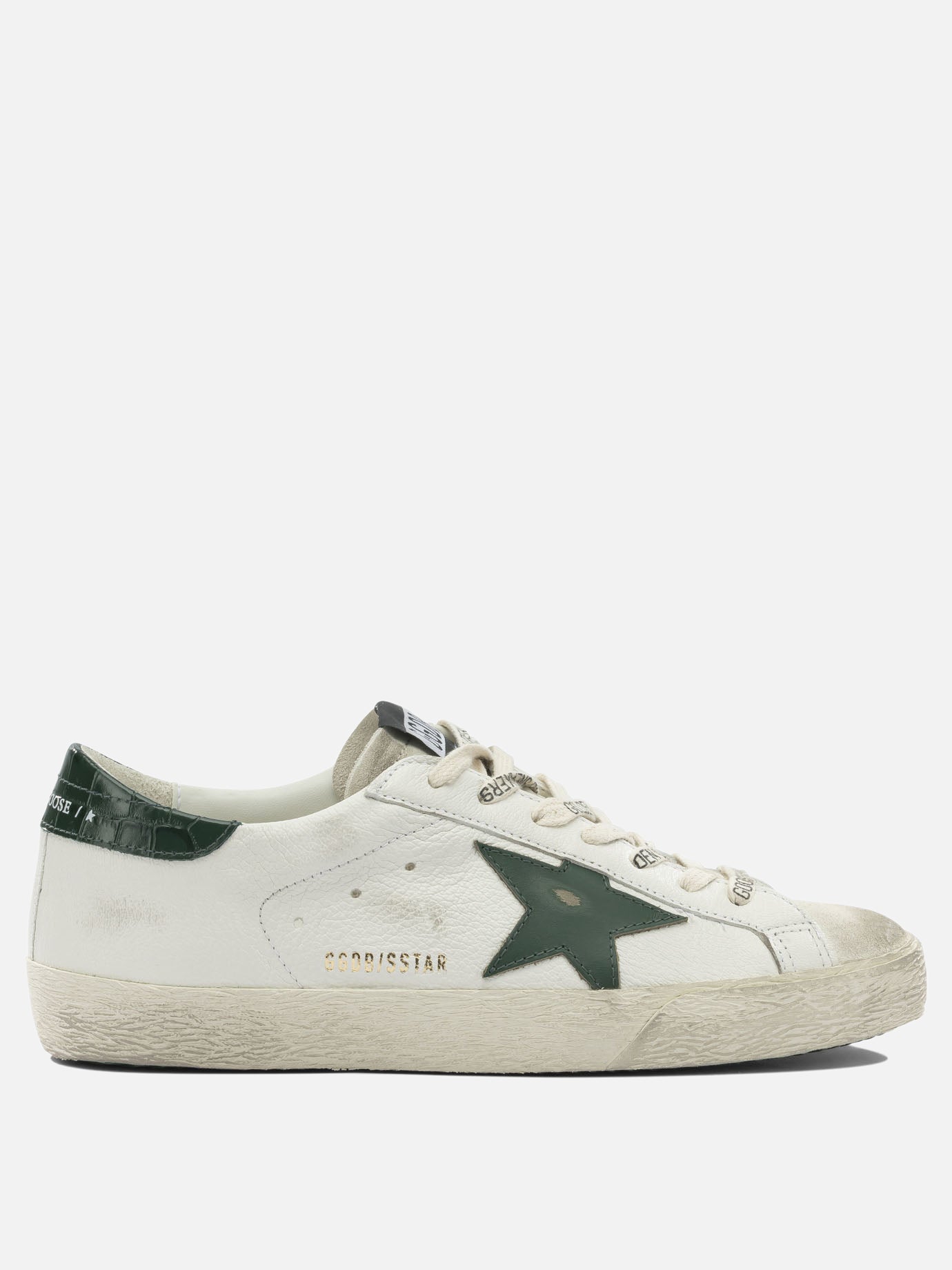 Low top sneakers 52% goat leather 48% cow leather - 100% rubber  White - Golden Goose Men | PDP | VIETTI Online Store | thumbnail