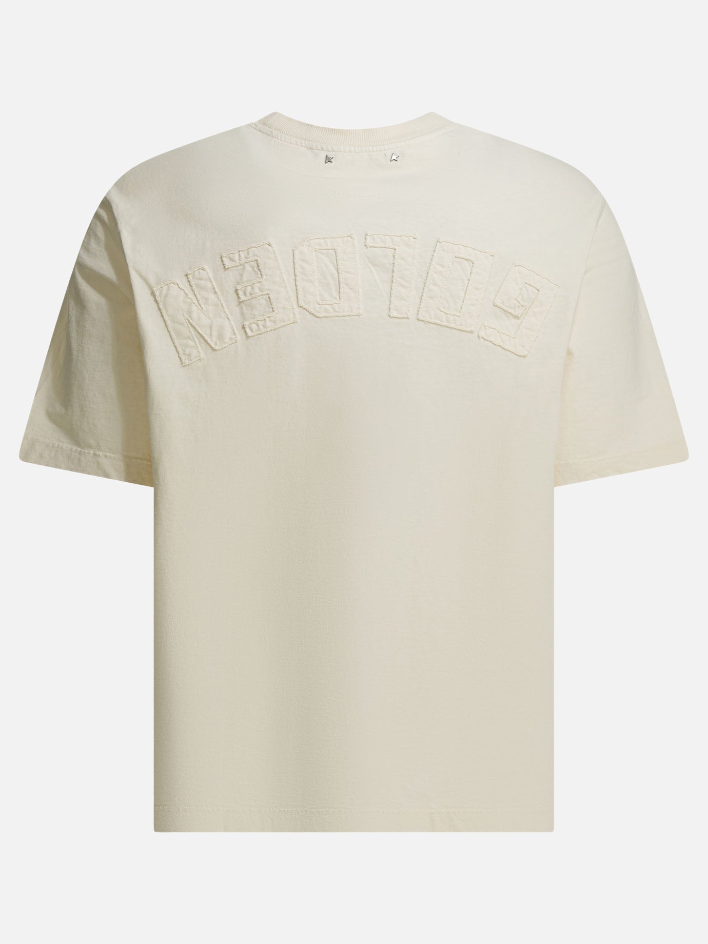 Crewneck t-shirts Logo  White - Golden Goose Men | PDP | VIETTI Online Store | thumbnail_2